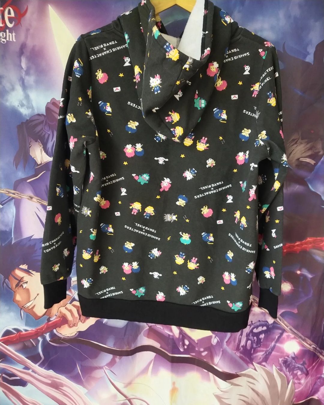Beauty Beast Sanrio Characters x Tokyo Pixel All Over Print Hoodie Size US XL / EU 56 / 4 - 3 Thumbnail