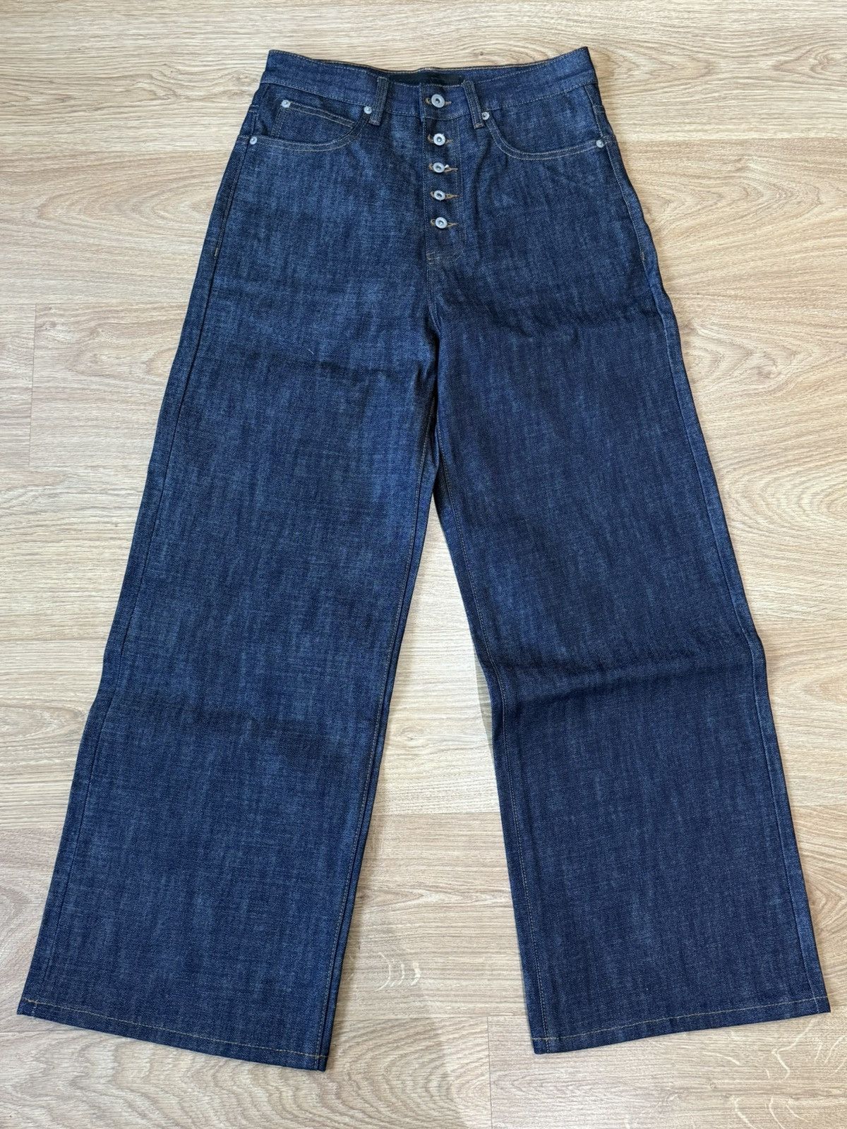 No Faith Studios RAW DENIM JAPANESE LOOSE FIT | Grailed