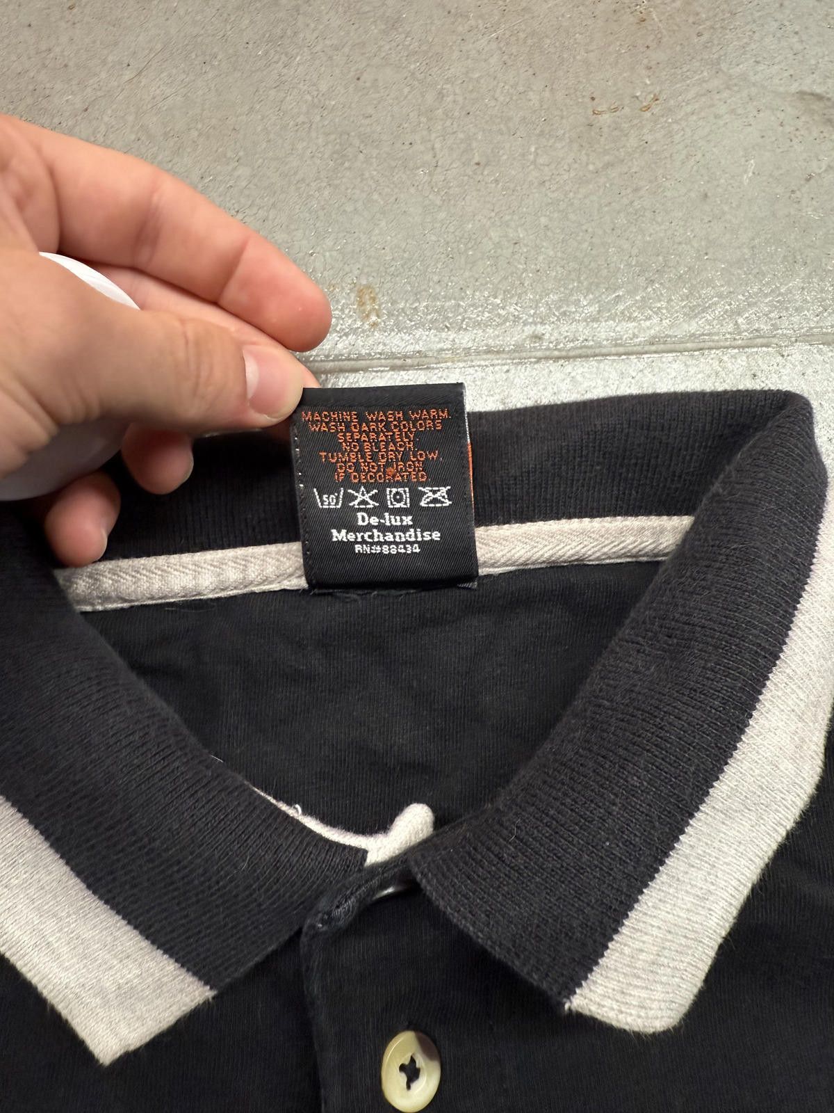 Harley Davidson Vintage Made in USA Harley Davidson Bowling Green,Kent Polo Size US L / EU 52-54 / 3 - 5 Thumbnail