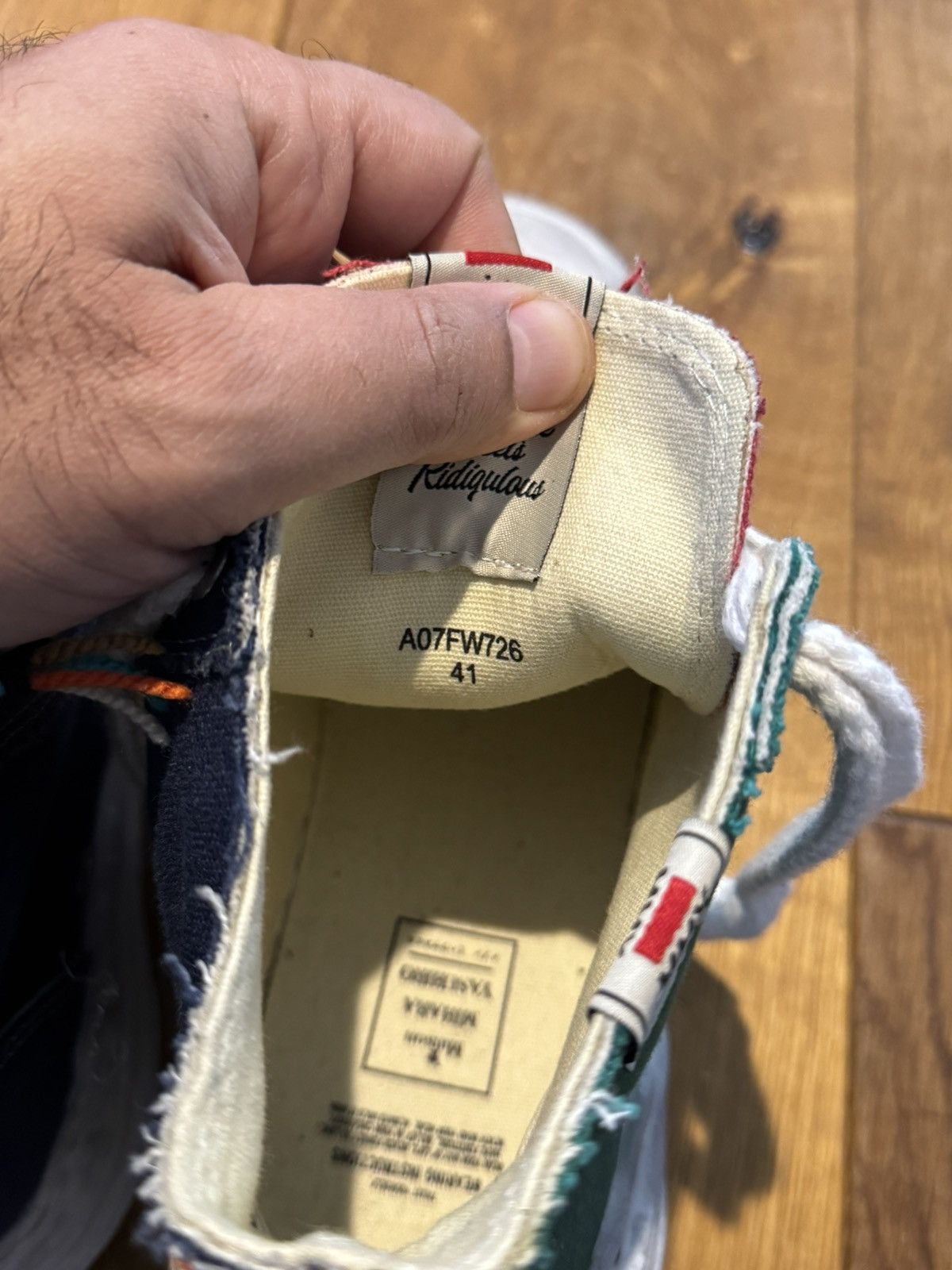 Maison MIHARA YASUHIRO MIHARAYASUHIRO MMY HIGH TOP SNEAKERS Size US 8 / EU 41 - 13 Thumbnail