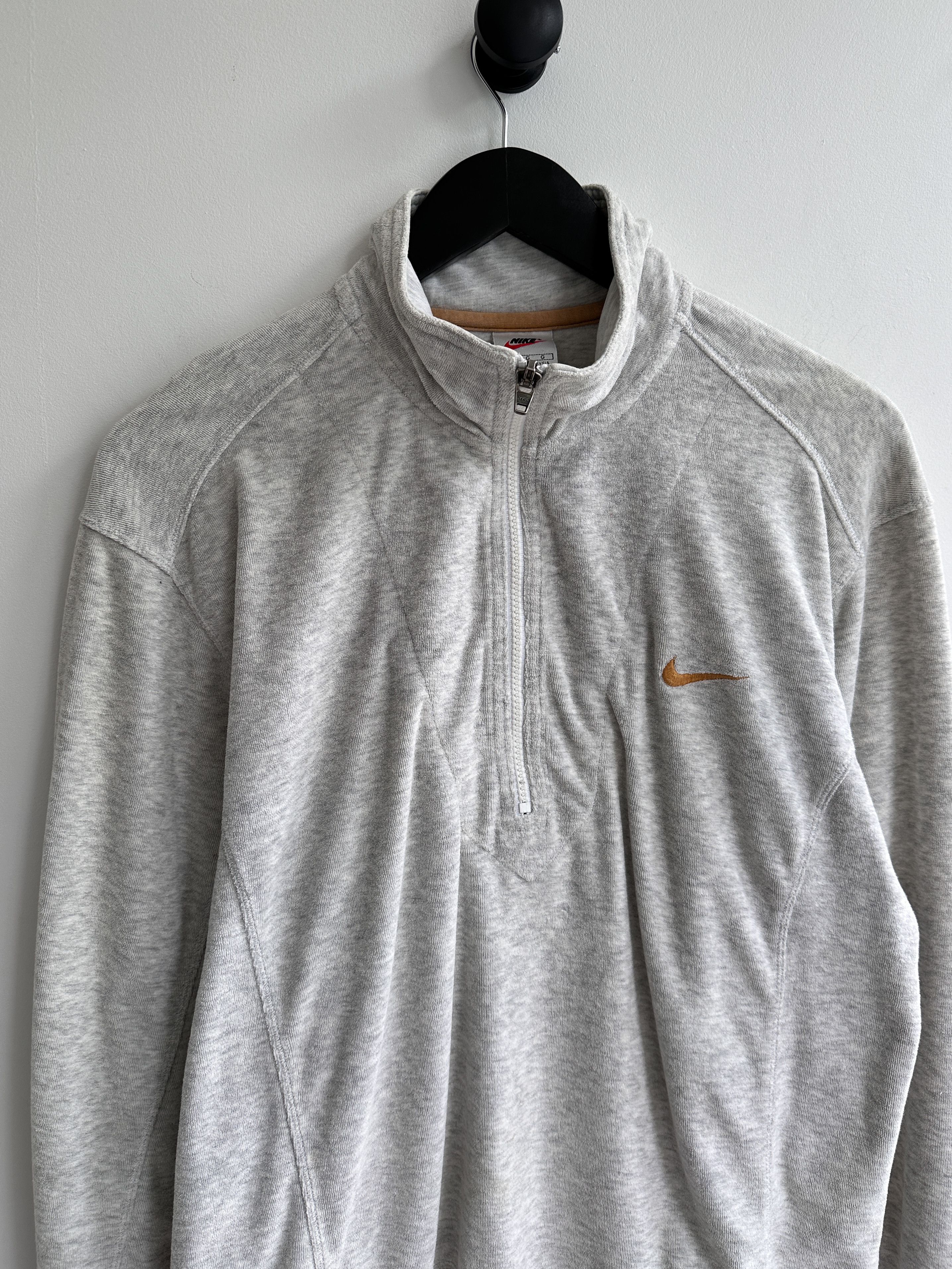 Nike Vintage 90s Nike Half Zip Sweatshirt Size M / US 6-8 / IT 42-44 - 2 Thumbnail