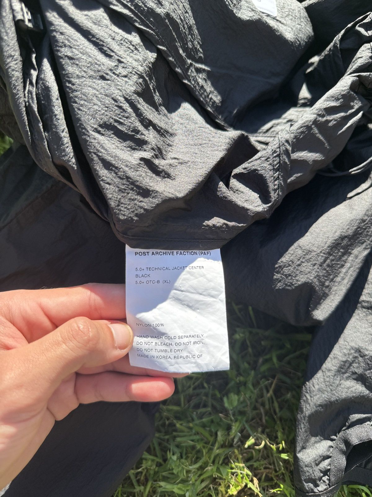 POST ARCHIVE FACTION (PAF) 5.0+ Technical Jacket Center Size US XL / EU 56 / 4 - 6 Thumbnail