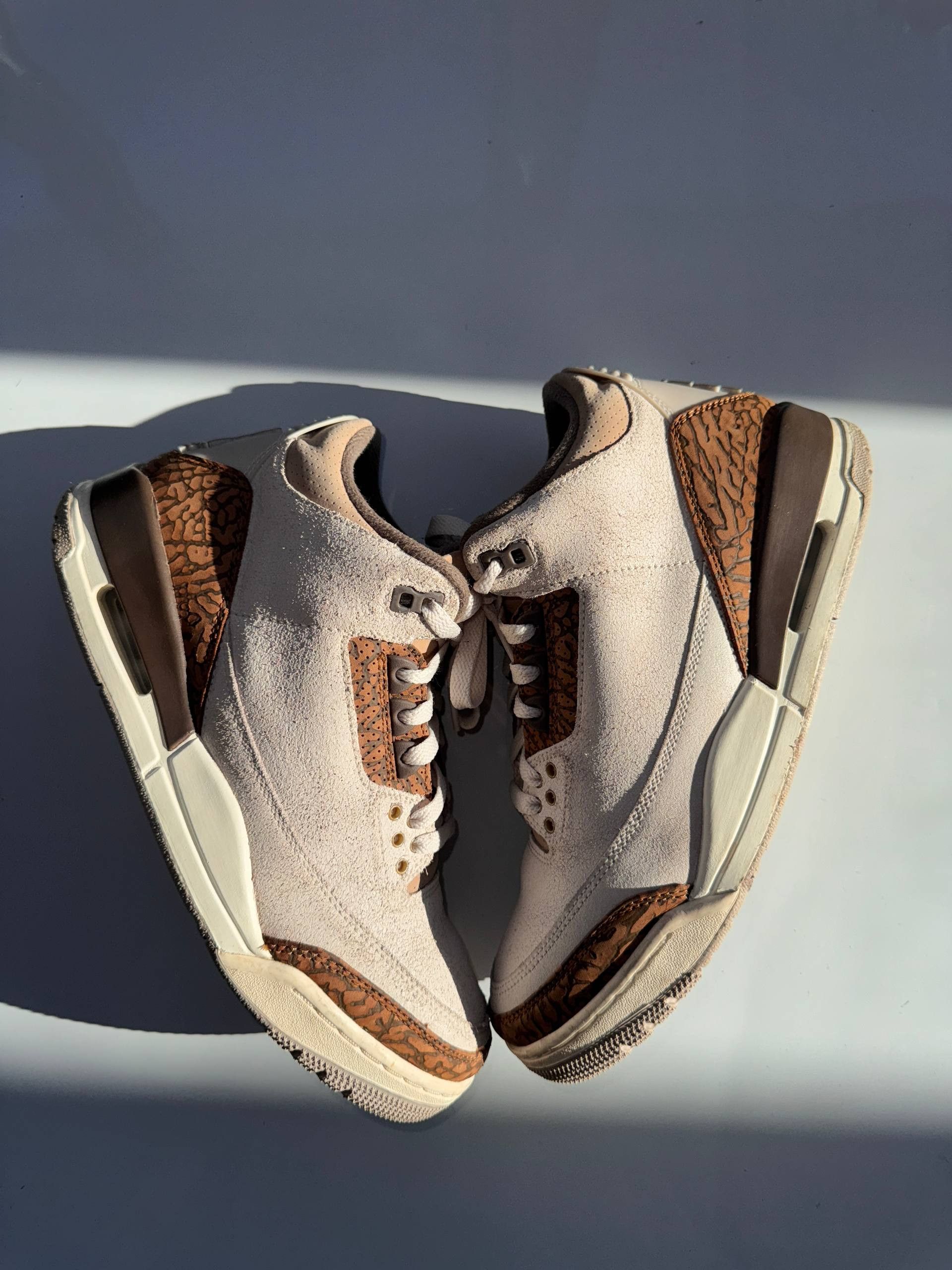 Nike Air Jordan 3 Retro “Palomino/Brown White” 2023 Size 9 - Jordan 3 Retro Low Palomino for sale online | eBay main image 4