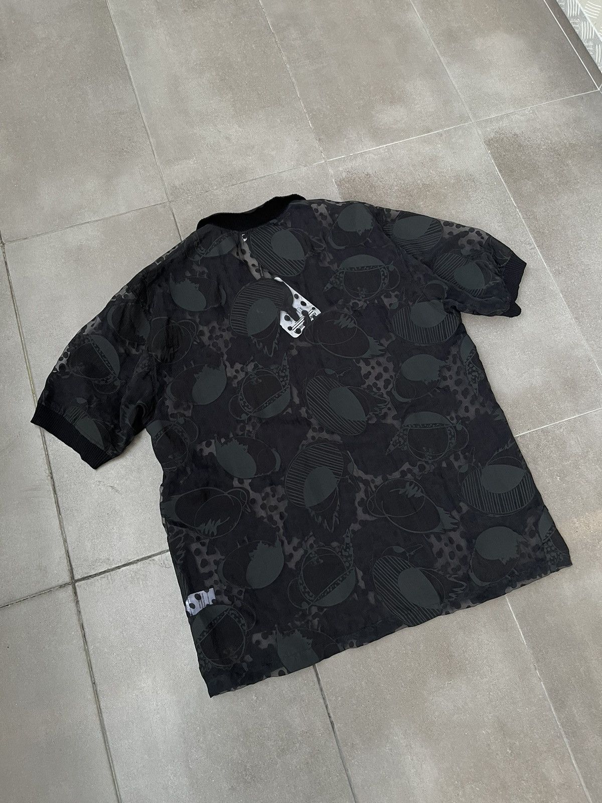 Henrik Vibskov !DS! SS23 Henrik Vibskov The BIG Polo Black Polo Tee Size US M / EU 48-50 / 2 - 18 Thumbnail