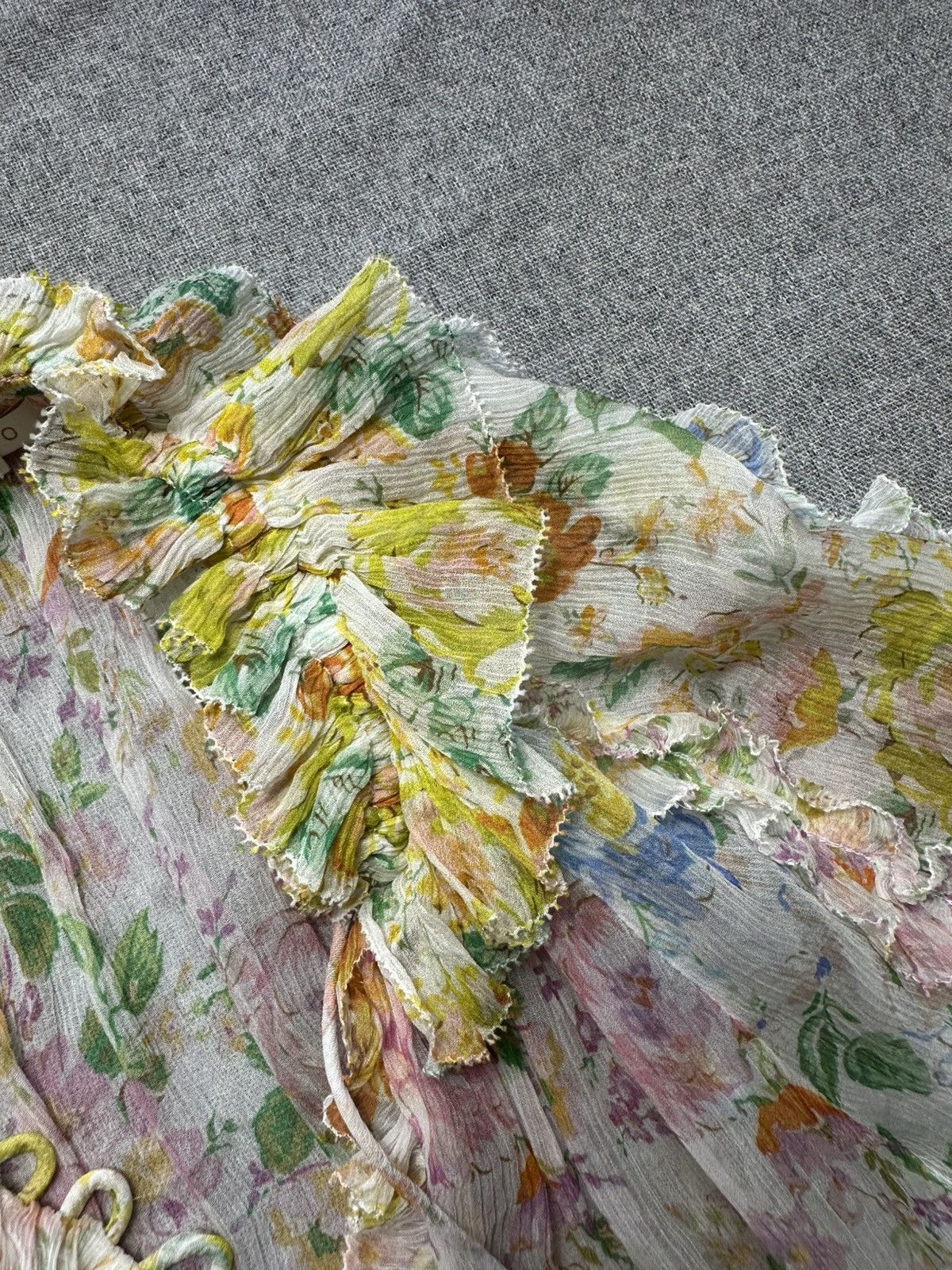 Zimmermann Zimmermann Silk Multi color Floral Dress Size S / US 4 / IT 40 - 11 Thumbnail