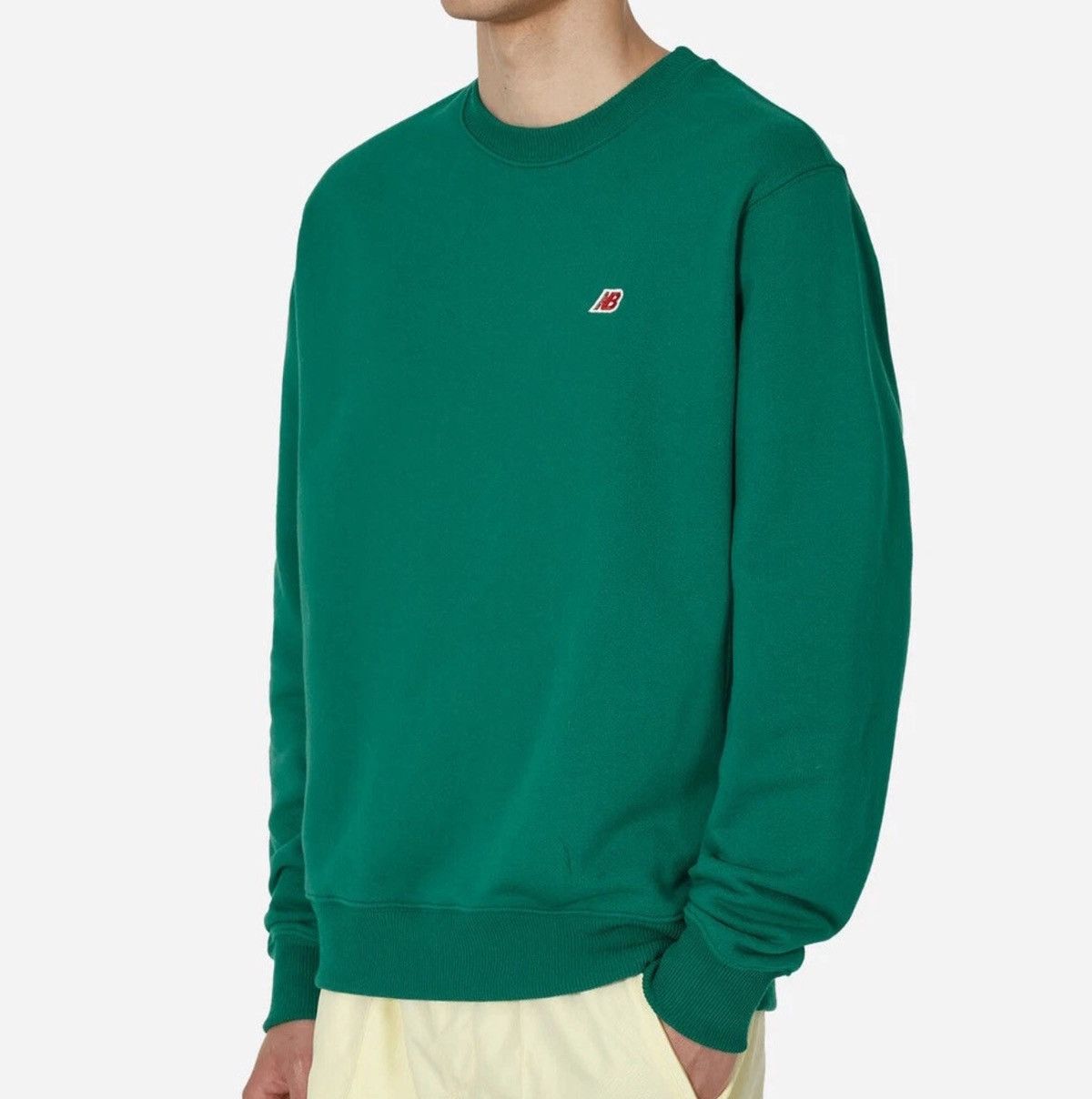 New Balance New Balance Made in USA Pine Green Crew Size XXL Sweatshirt Size US XXL / EU 58 / 5 - 2 Thumbnail
