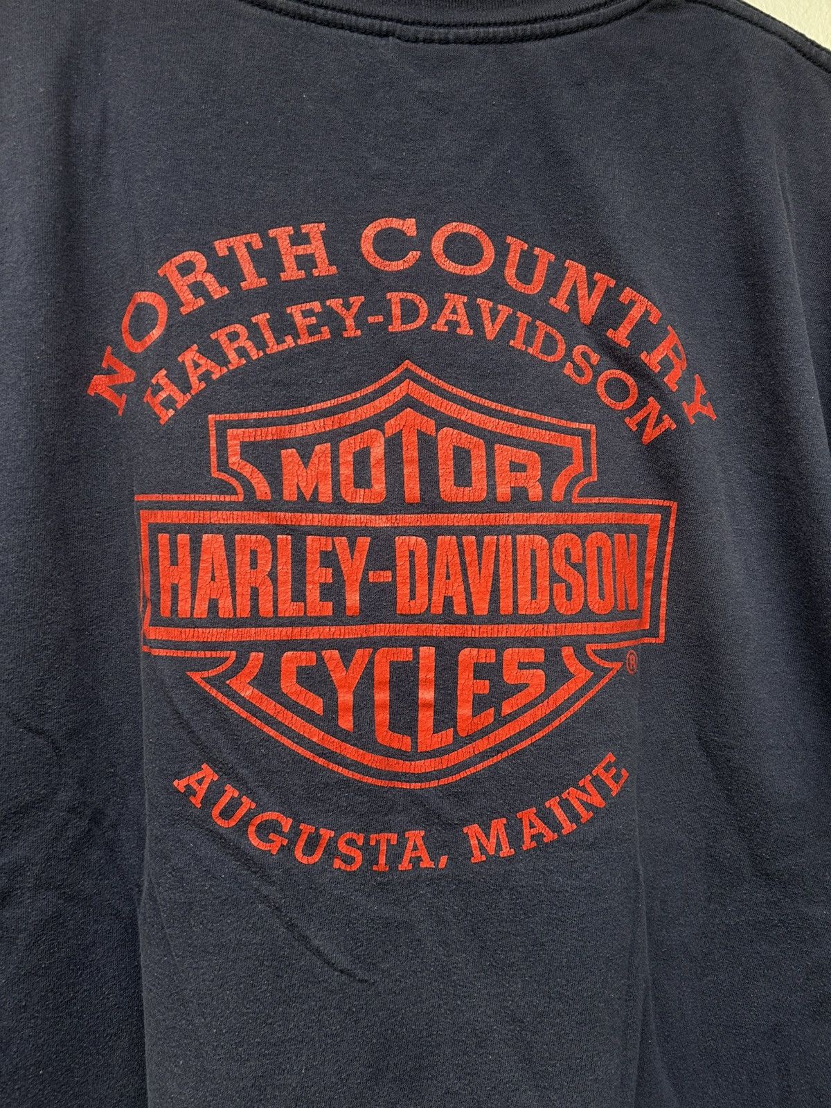Harley Davidson ‘01 Harley Davidson Dragon Graphic Logo Navy Blue Tshirt Size US L / EU 52-54 / 3 - 8 Thumbnail