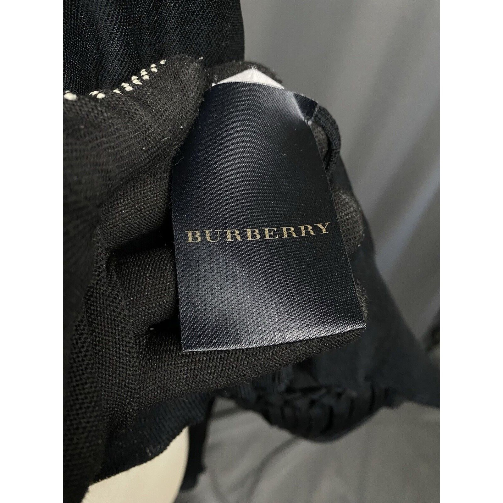 Burberry Prorsum RARE! Burberry Prorsum VTG Men's Black Cardigan Sweater Size Size US L / EU 52-54 / 3 - 10 Thumbnail