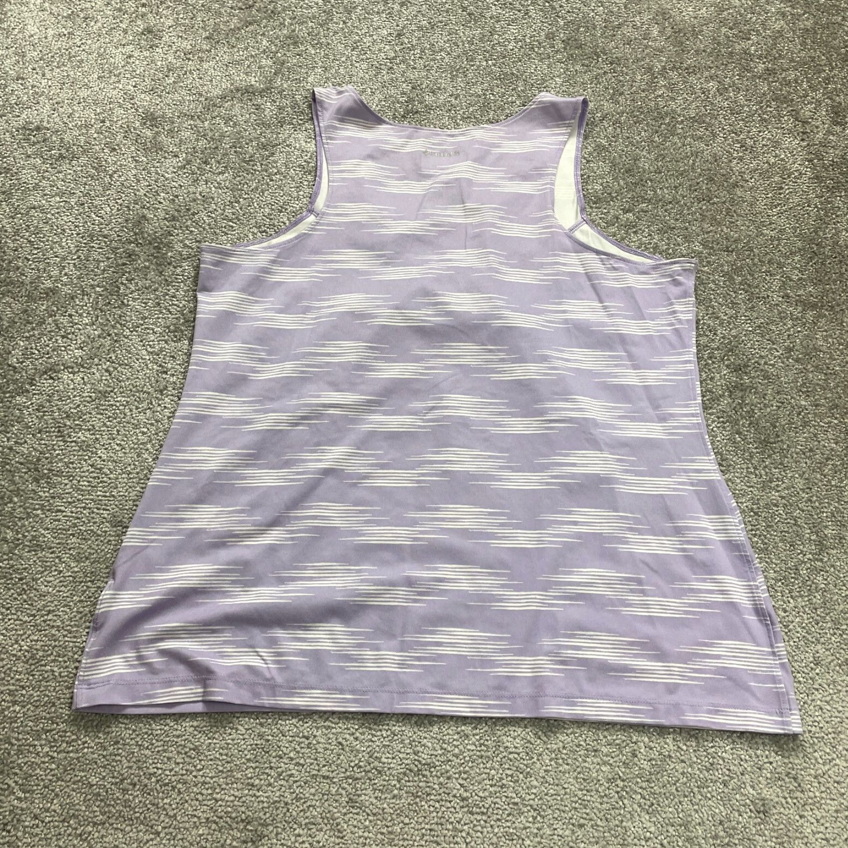 Vintage Columbia Tank Top Women Large Purple Activewear Athletic Sleeveless Racerback Scoop Neck Sports Casual Shirt Size L / US 10 / IT 46 - 2 Thumbnail