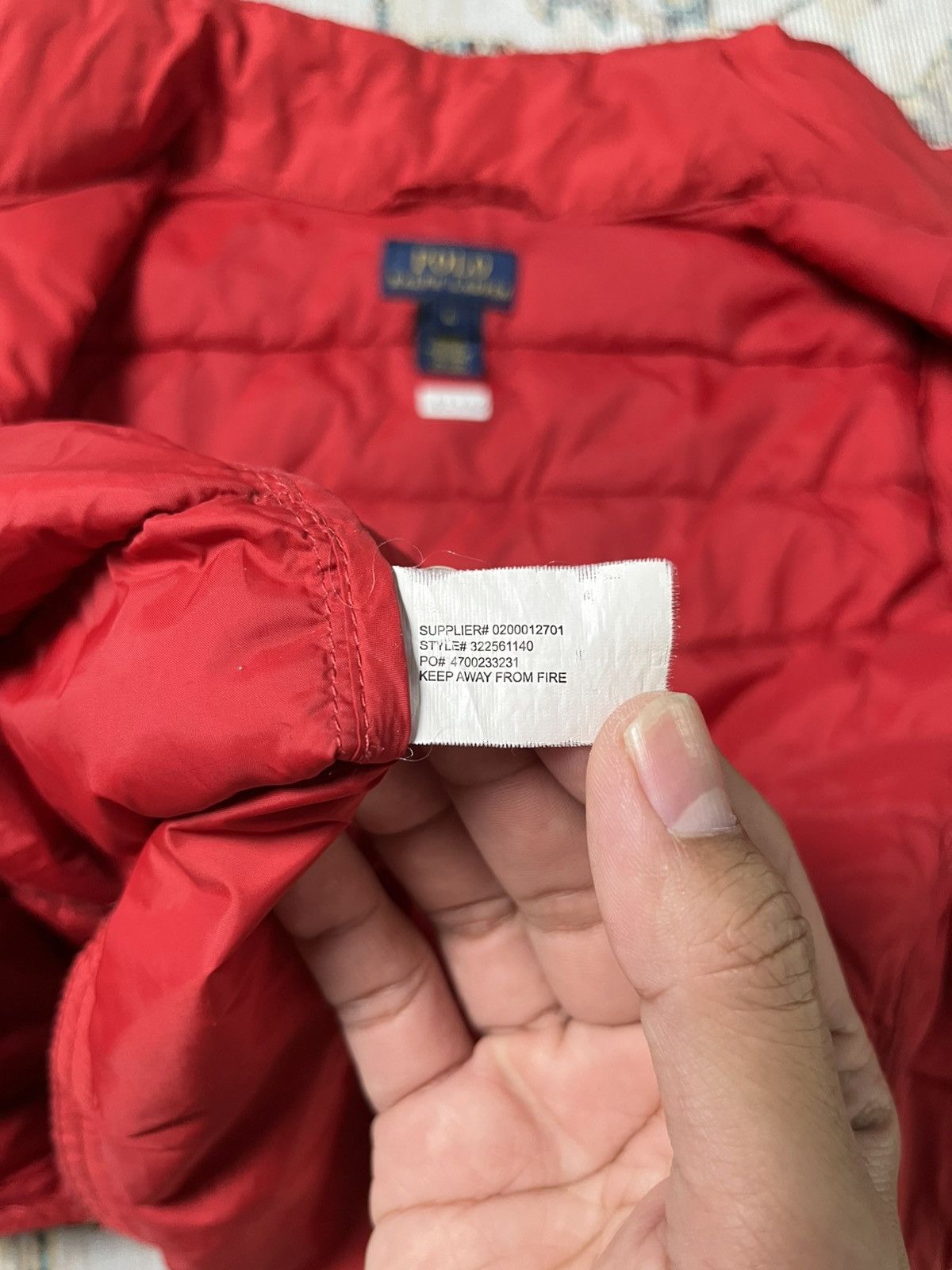 Polo Ralph Lauren Light Puffer Jacket POLO Ralph Lauren Kids Size US XXS / EU 40 - 6 Thumbnail