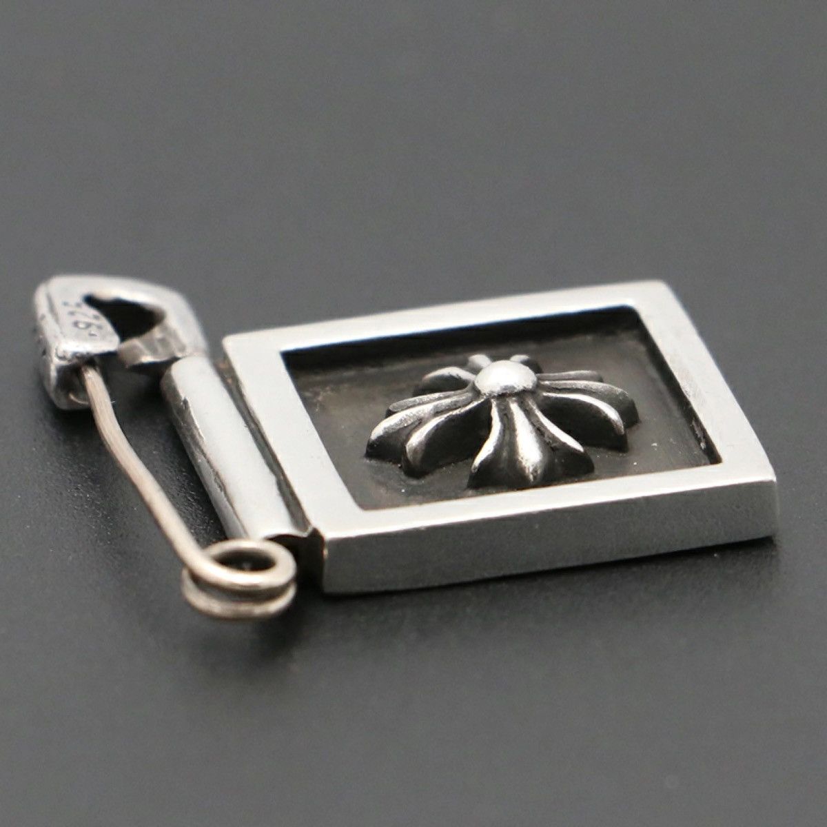 Chrome Hearts Chrome Hearts Safety pin Ch Plus Framed Pendant Necklace Size ONE SIZE - 7 Thumbnail