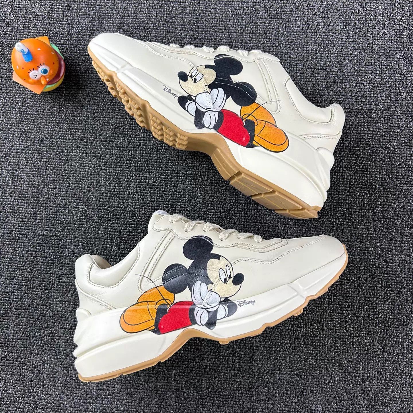 Gucci Gucci Mickey Mouse Print Dad Shoes 37.5 Size US 7 / IT 37 - 4 Thumbnail