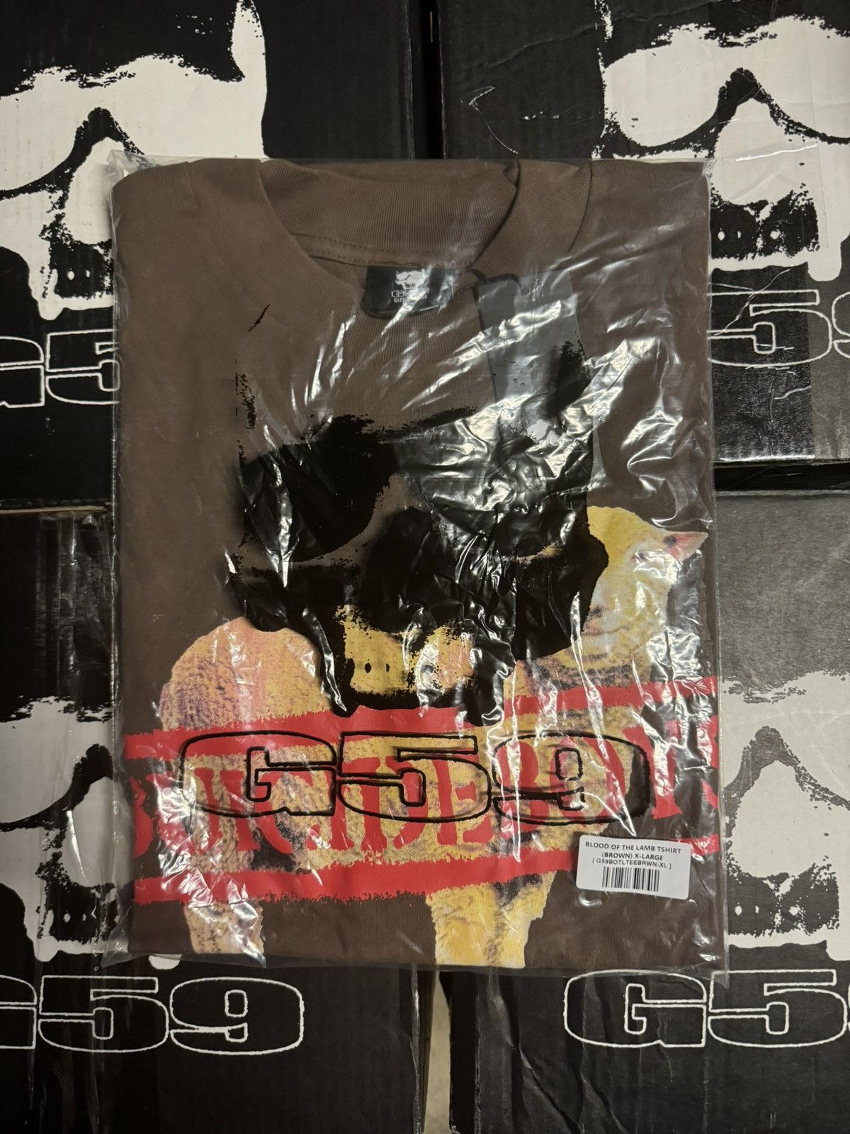 G59 Records $uicideboy$ G59 BLOOD OF THE LAMB T-SHIRT Size US XL / EU 56 / 4 - 2 Thumbnail