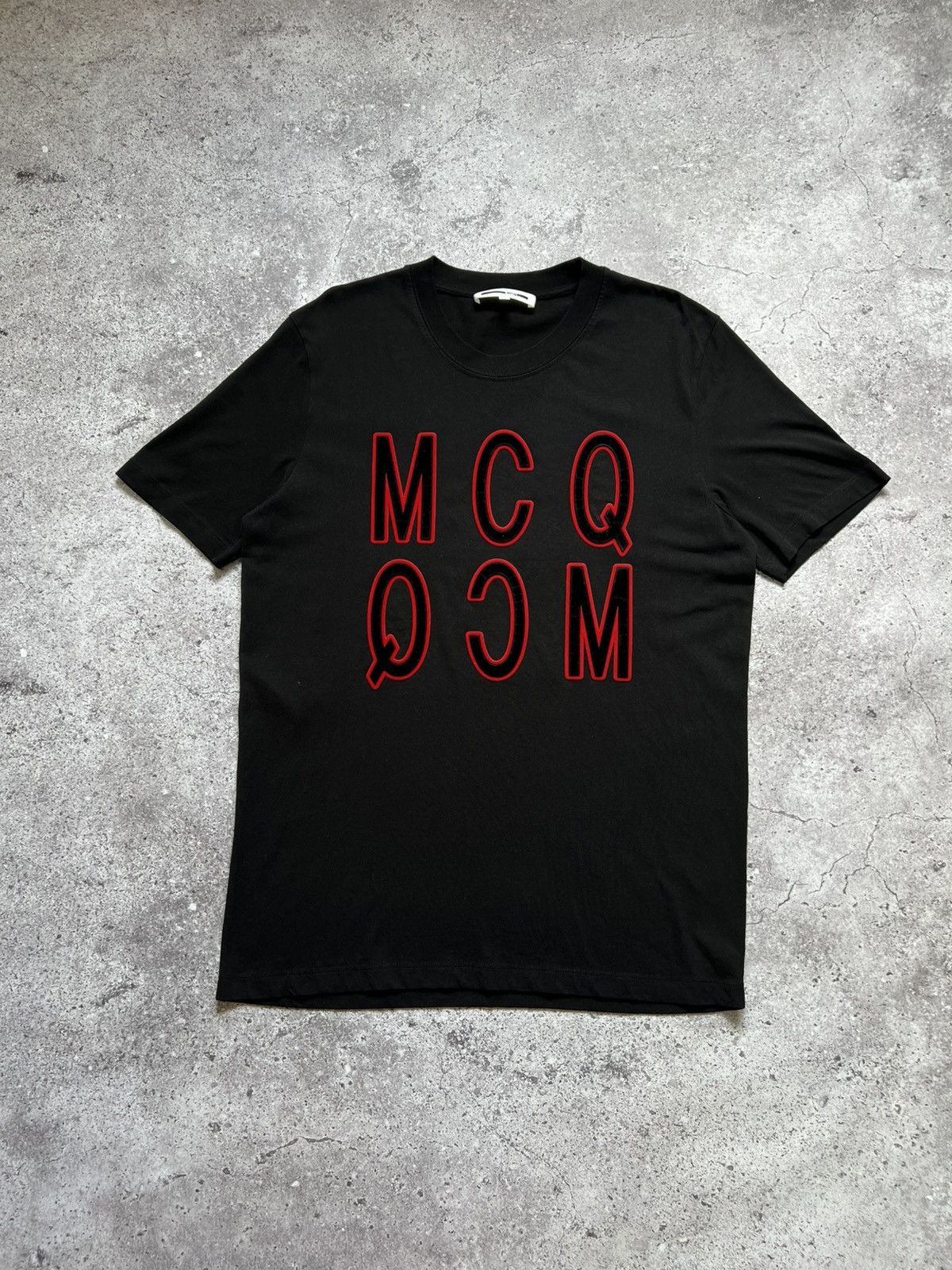 Alexander McQueen MCQ Alexander Mcqueen Cotton T-shirt Black Size US M / EU 48-50 / 2 - 1 Thumbnail
