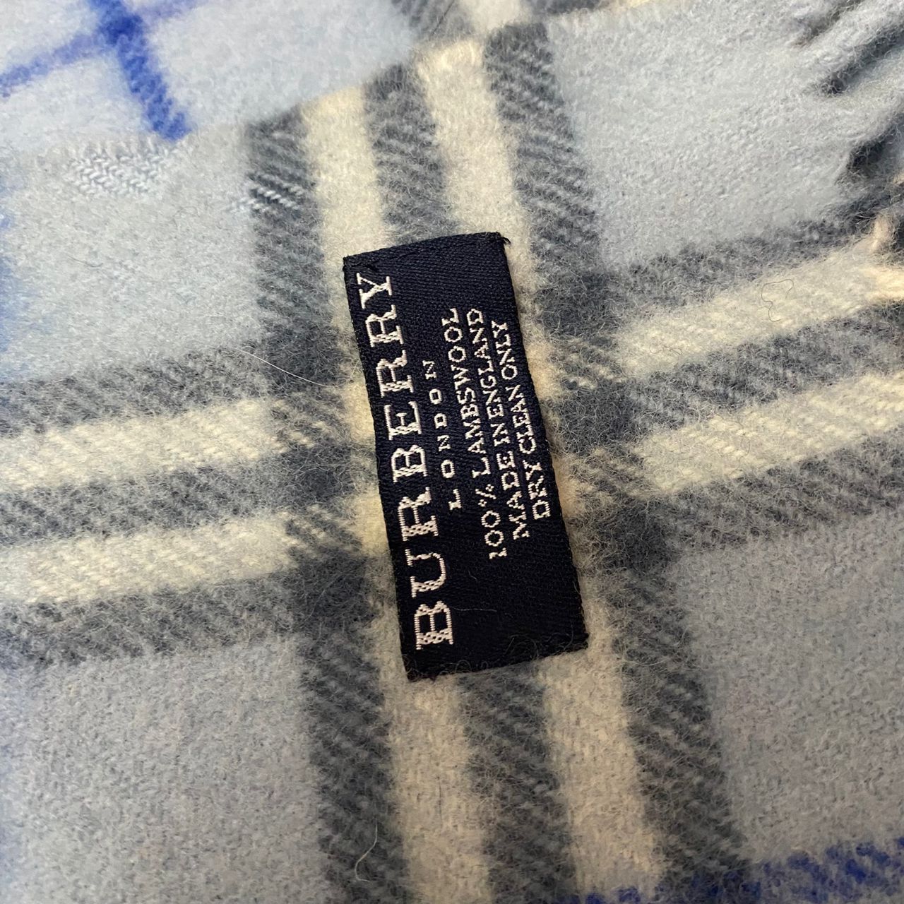 Burberry Prorsum Vintage Burberry London Lambswool Scarf Size ONE SIZE - 10 Thumbnail