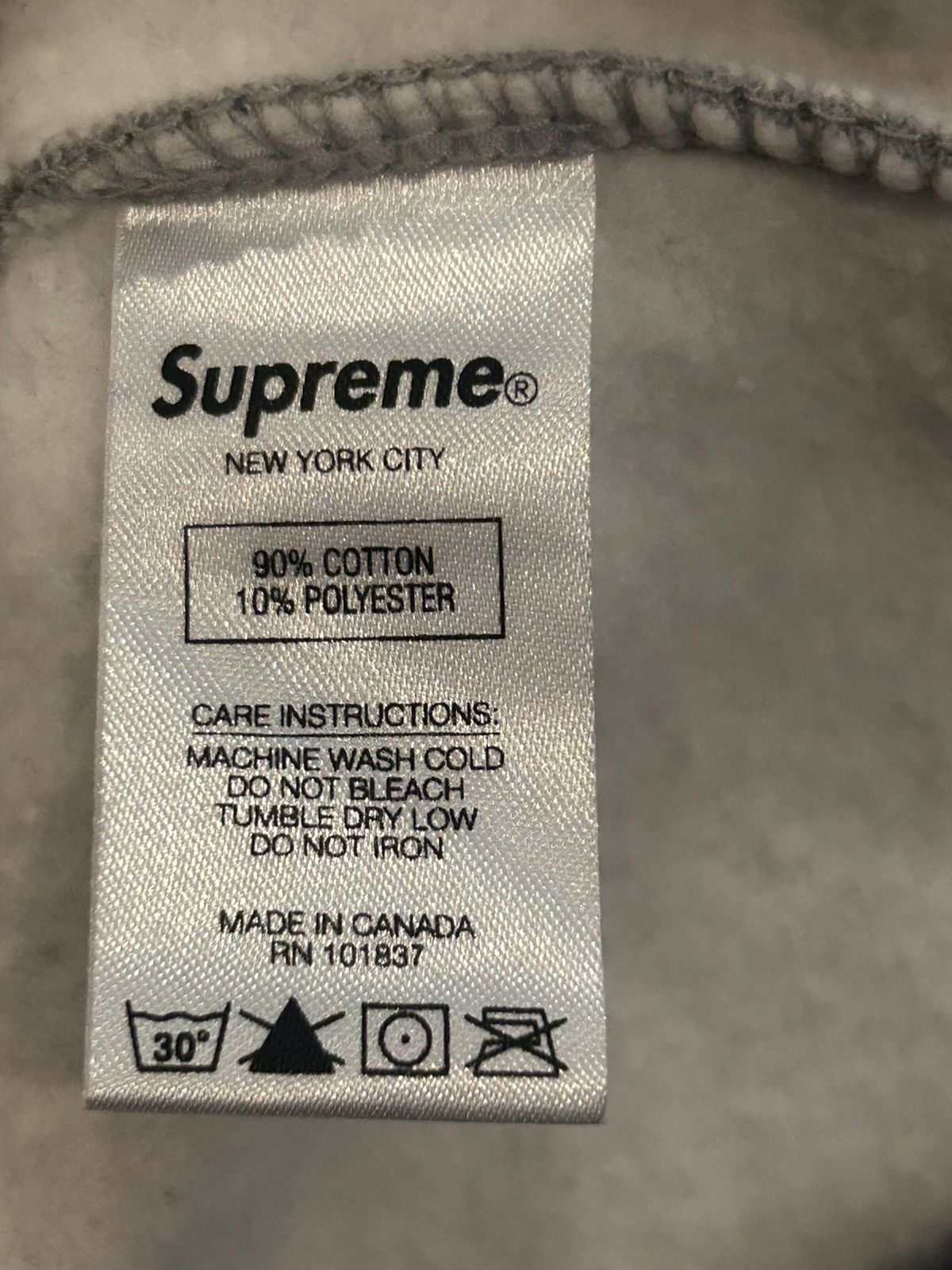 Supreme Supreme Marvin Gaye Hoodie FW18 Heather Grey Size Large Size US L / EU 52-54 / 3 - 7 Thumbnail