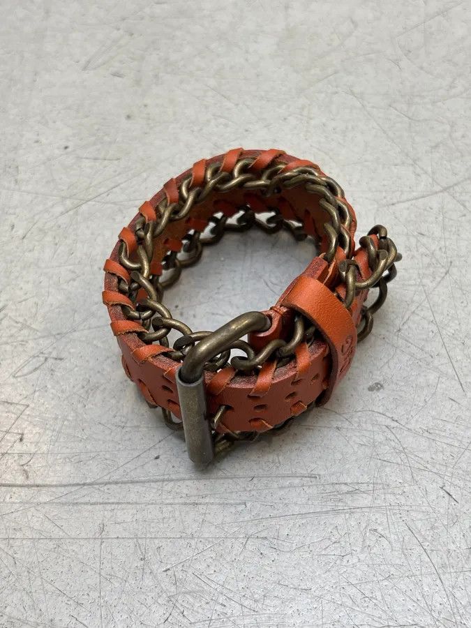 Dolce & Gabbana Leather Studded Bracelet | Grailed
