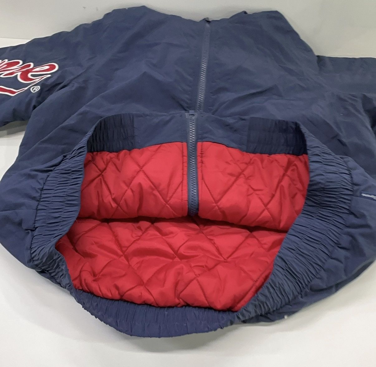 Supreme Supreme Sleeve Script Sideline Jacket Size US M / EU 48-50 / 2 - 11 Thumbnail