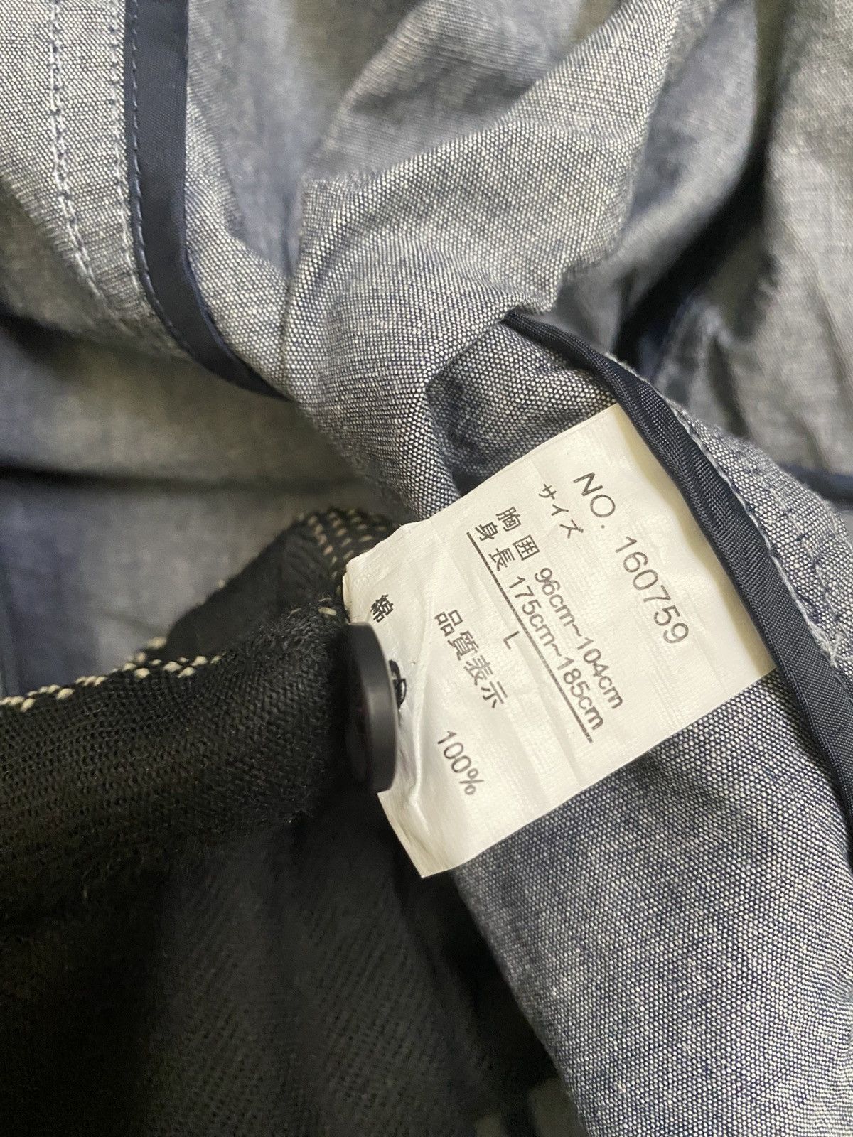 Kansai Yamamoto Vintage SISSY by Kansai Yamamoto Gray Cotton Zip Jacket Size US L / EU 52-54 / 3 - 10 Thumbnail