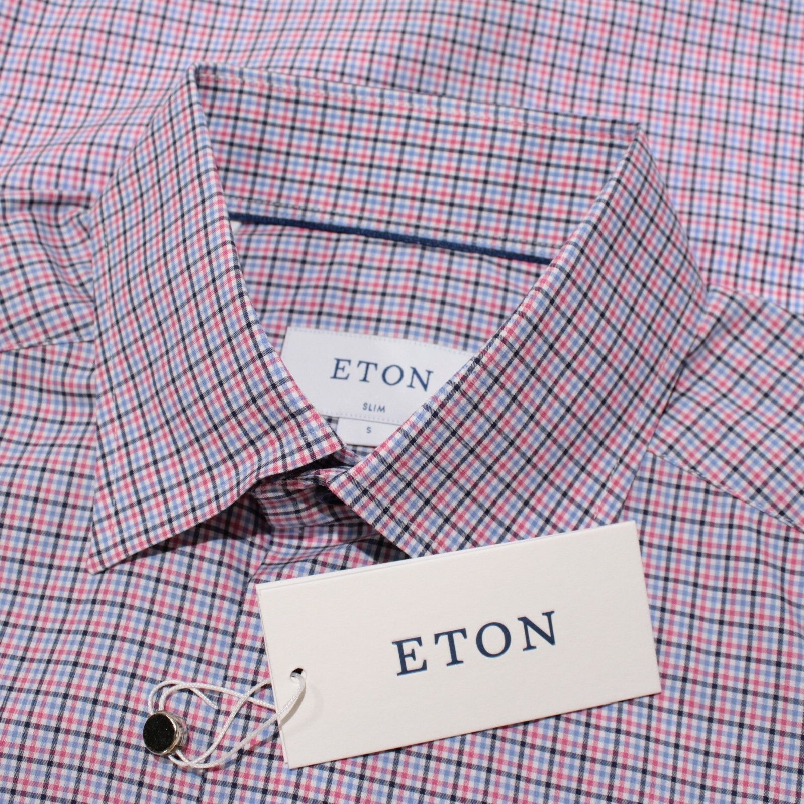 Eton Eton New with tags Shirt Size S US In Blue Size US S / EU 44-46 / 1 - 1 Thumbnail