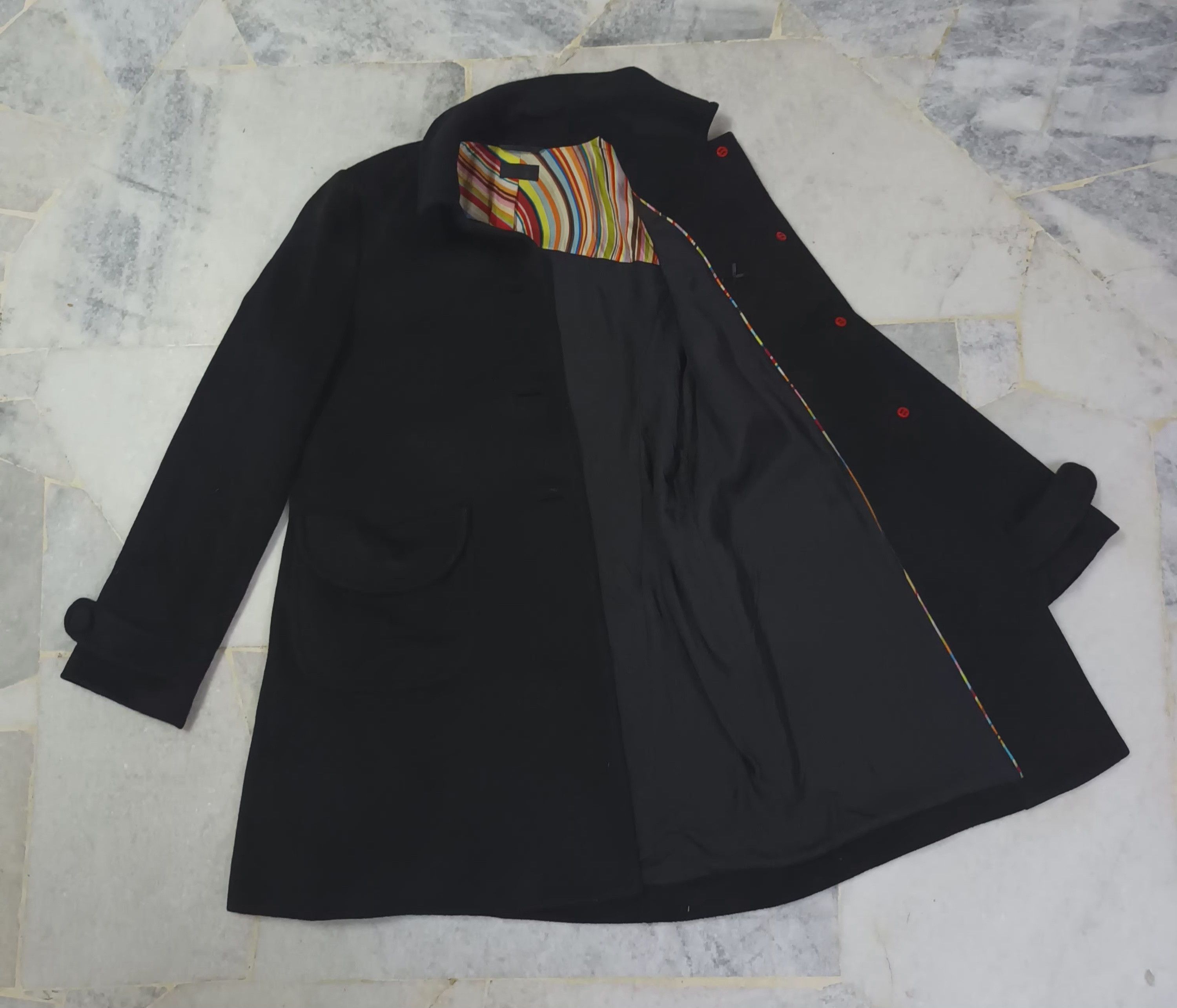 Paul Smith 🔥 PAUL SMITH BLACK COAT 🔥 Size M / US 6-8 / IT 42-44 - 6 Thumbnail
