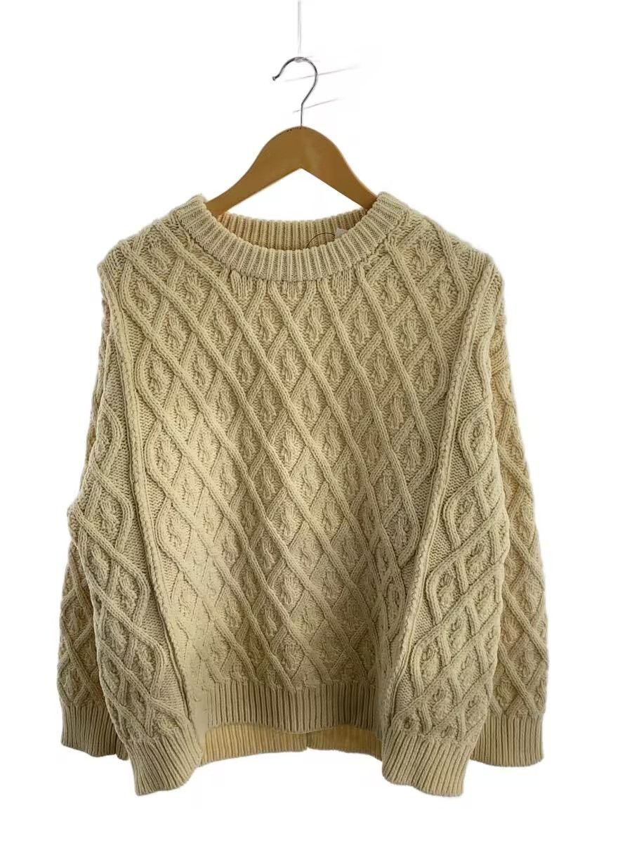 Auralee AW19 Cableknit Wool Sweater Size US L / EU 52-54 / 3 - 1 Thumbnail