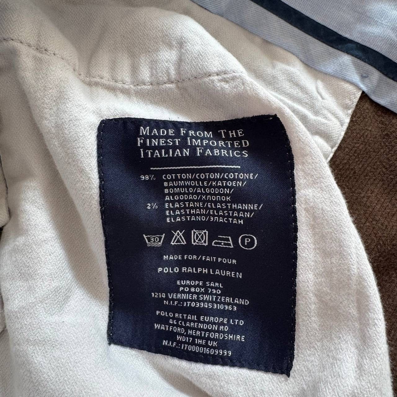 Polo Ralph Lauren × Vintage 90s Polo Ralph Lauren Vintage Casual Pants Size US 36 / EU 52 - 13 Thumbnail