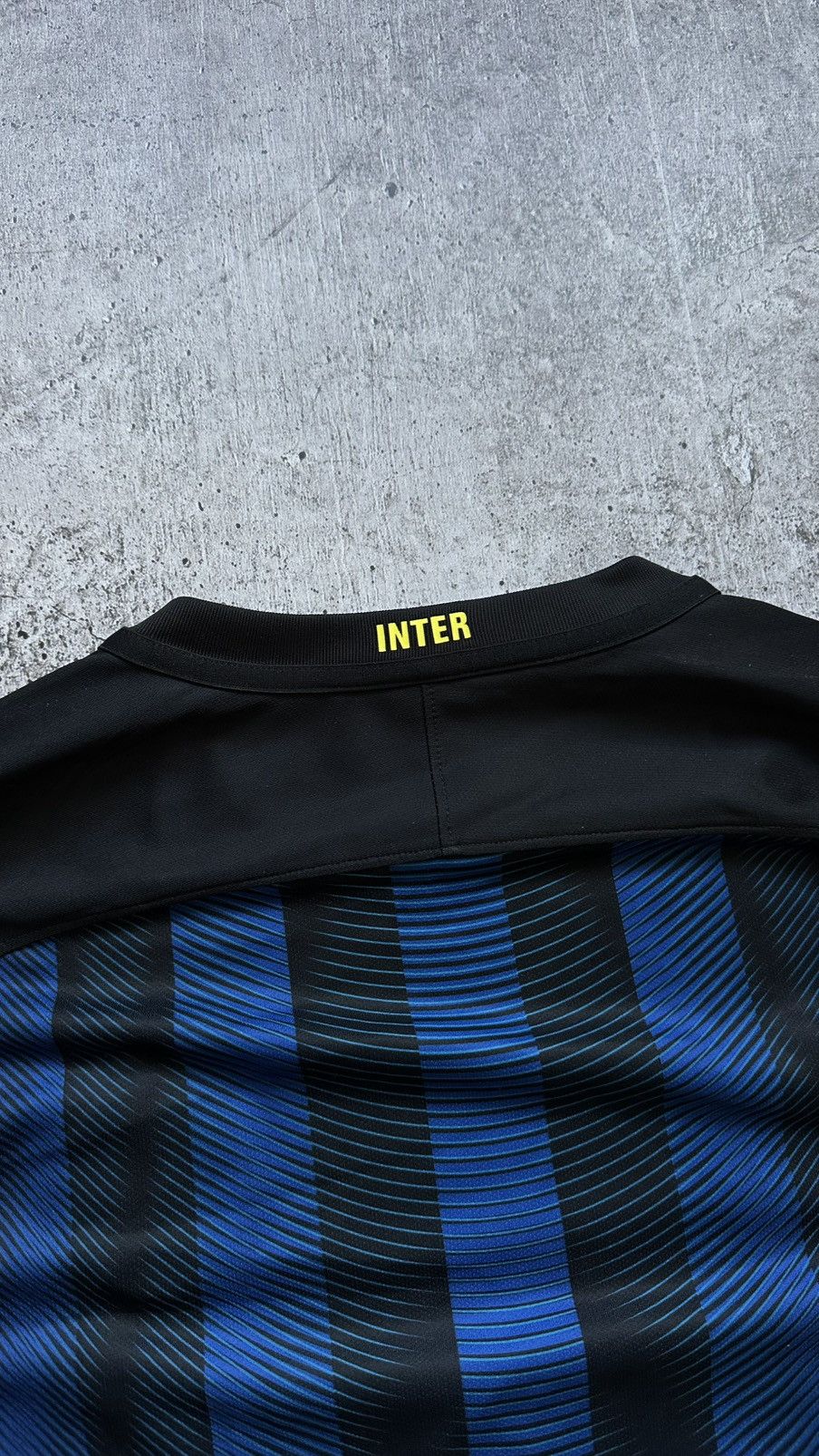 Nike 2016/17 Nike Inter Milano Authentic Home Soccer Jersey Size US L / EU 52-54 / 3 - 17 Thumbnail