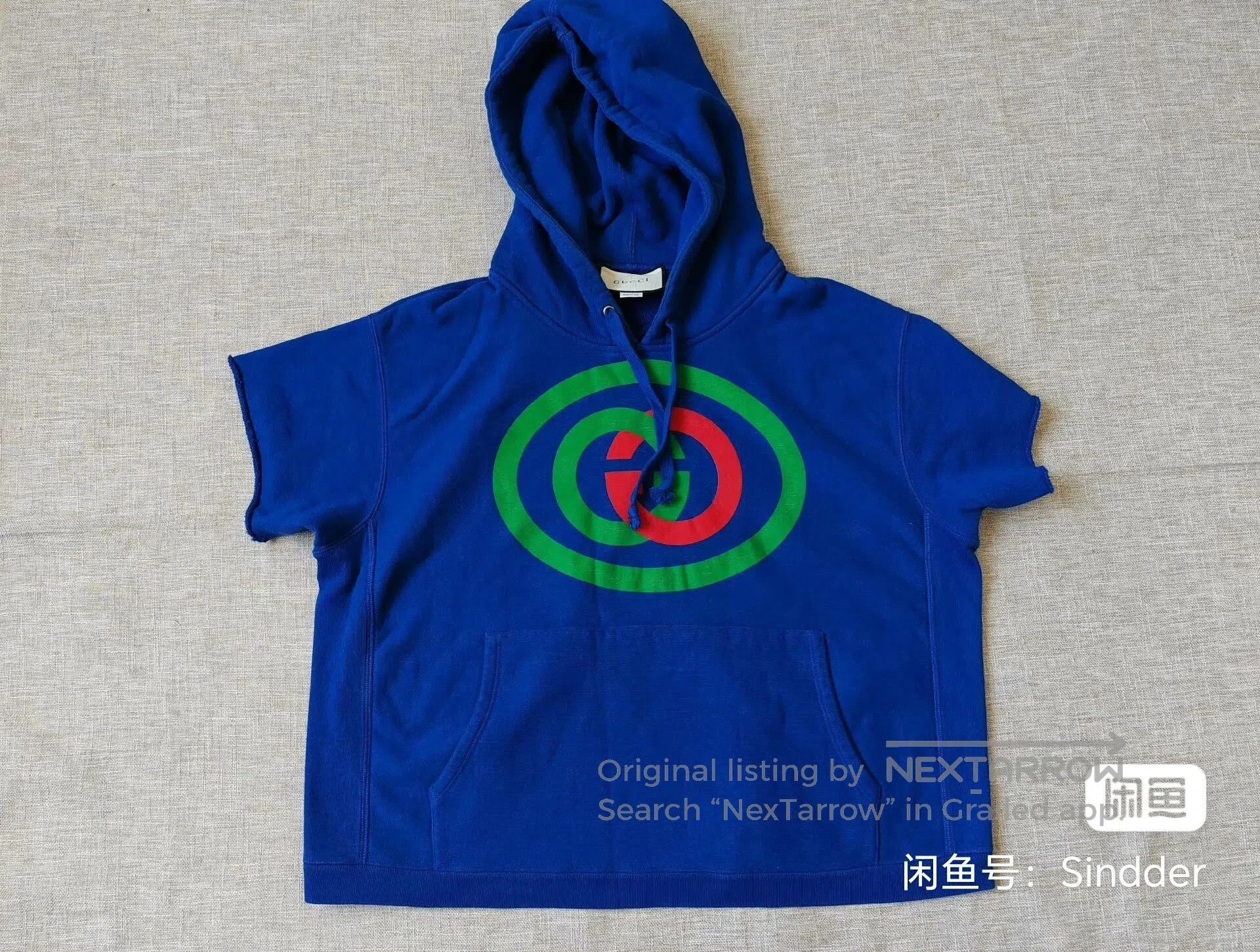 Gucci Gucci Men's Short-Sleeve Hoodie. Size US M / EU 48-50 / 2 - 1 Thumbnail