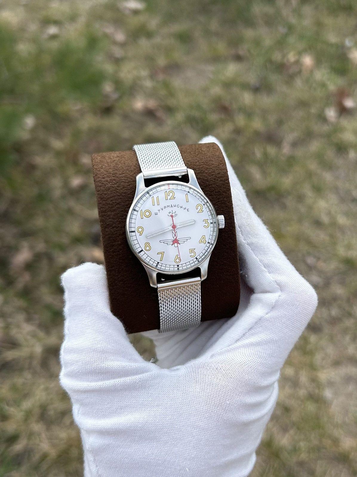 Vintage Vintage Watch Pobeda USSR Soviet Mechanical Retro 1970s Size ONE SIZE - 12 Thumbnail