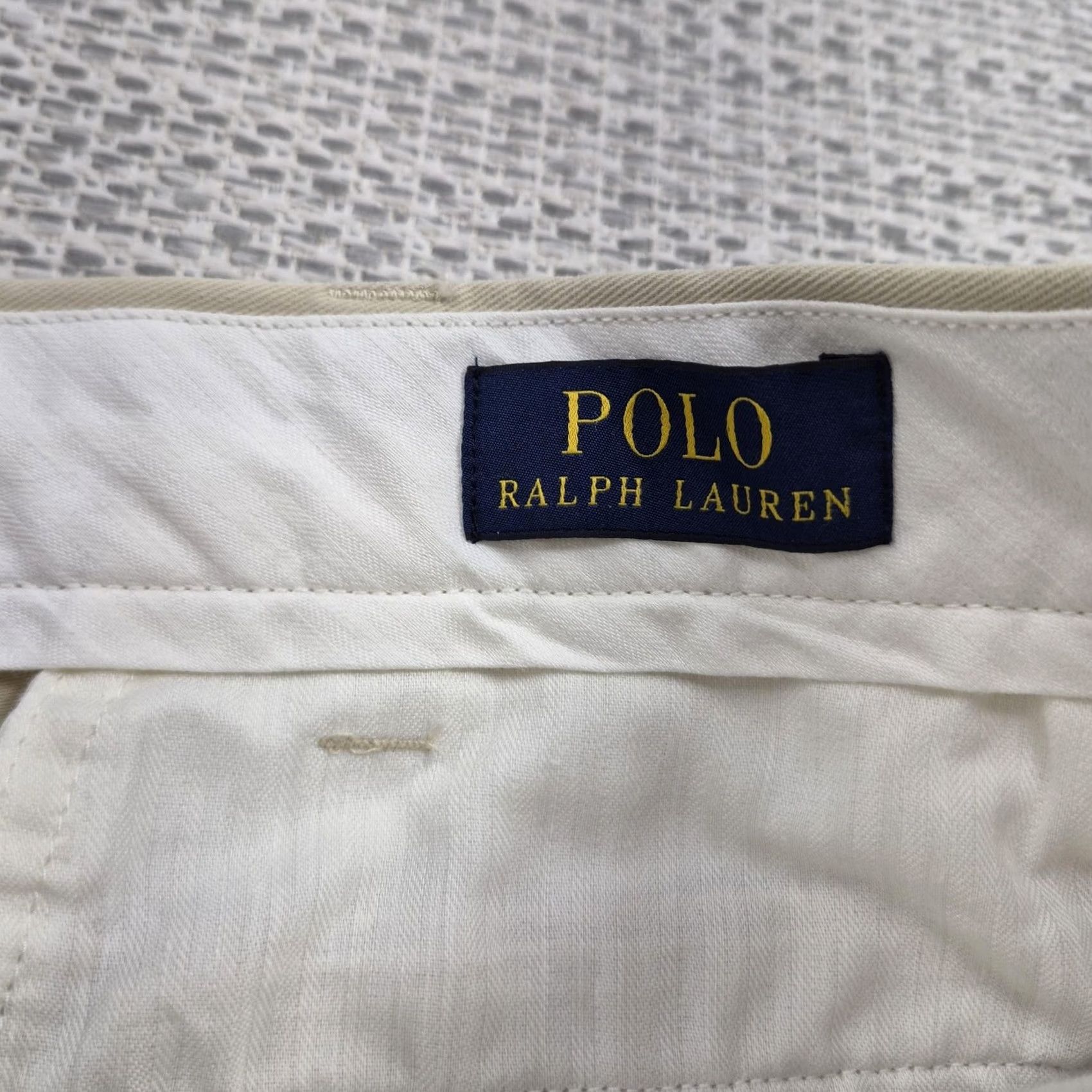 Polo Ralph Lauren Polo Ralph Lauren Pants Mens 38x32 Beige Chino Slim Fit Cotton Casual Spring Mens Size US M / EU 48-50 / 2 - 7 Thumbnail