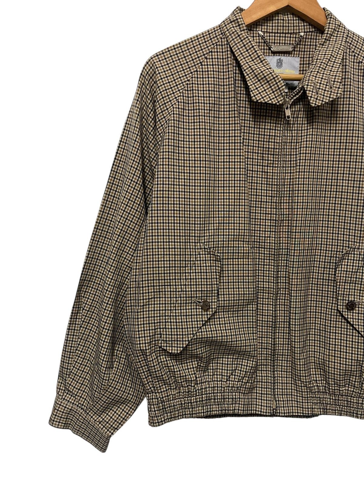 Aquascutum 🔥Vtg 90s Aquscutum Club Check Jacket Size US M / EU 48-50 / 2 - 2 Thumbnail