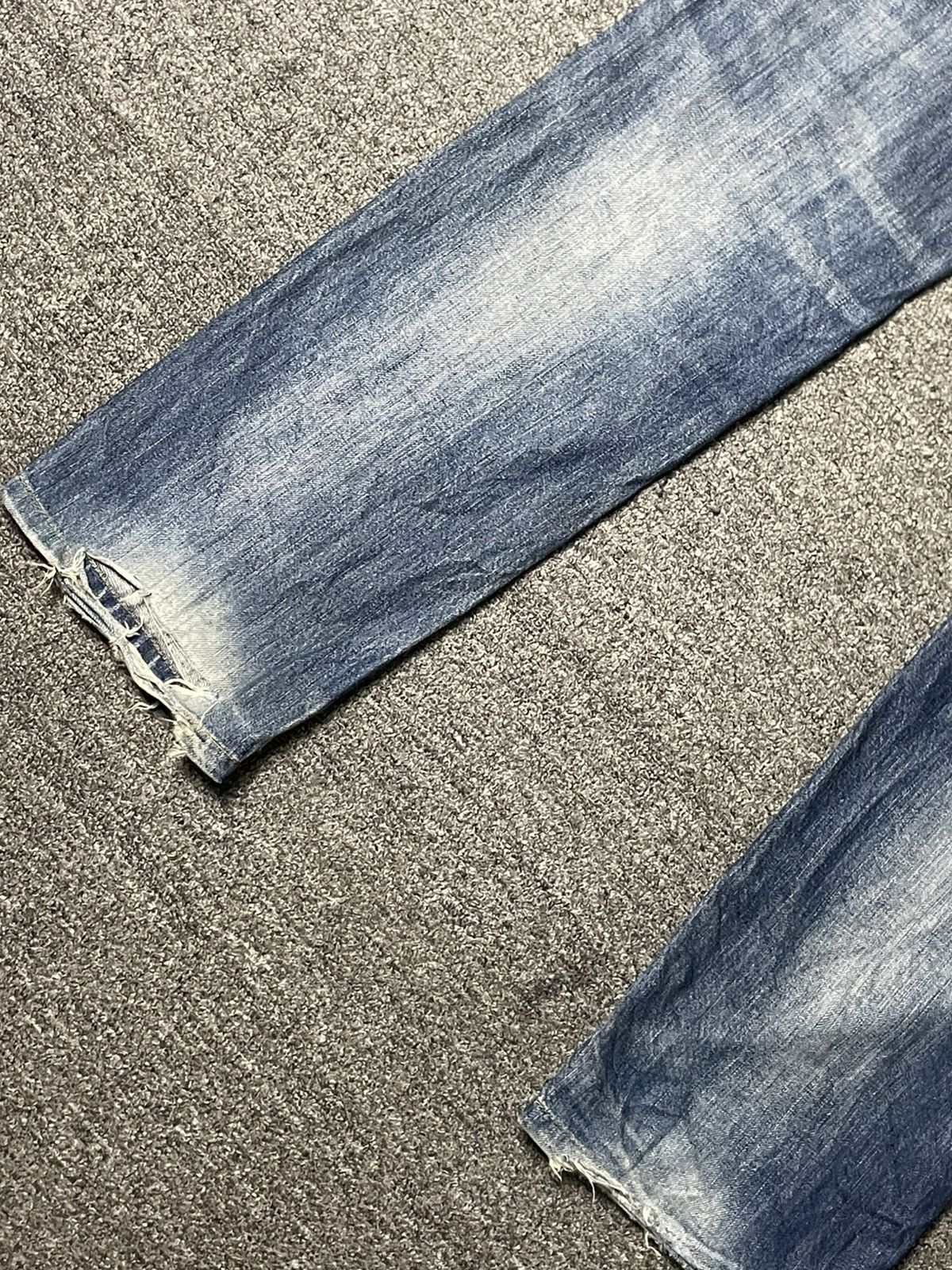 Japanese Brand × Uniqlo × Vintage UNIQLO Brand Straight Cut Jeans (91) Size US 32 / EU 48 - 12 Thumbnail