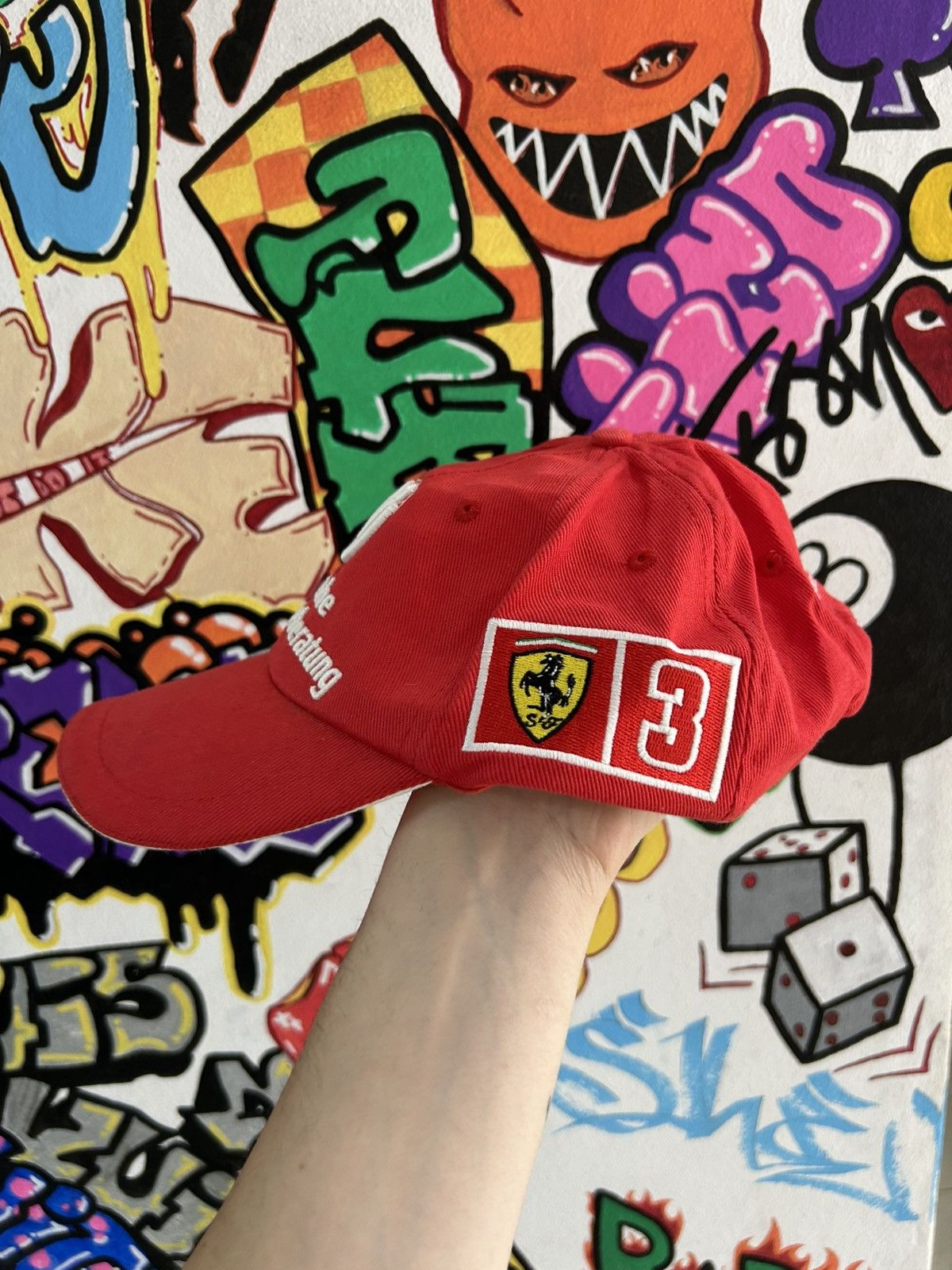 Ferrari × Vintage Michael Schumacher 90s Cap Size ONE SIZE - 2 Thumbnail