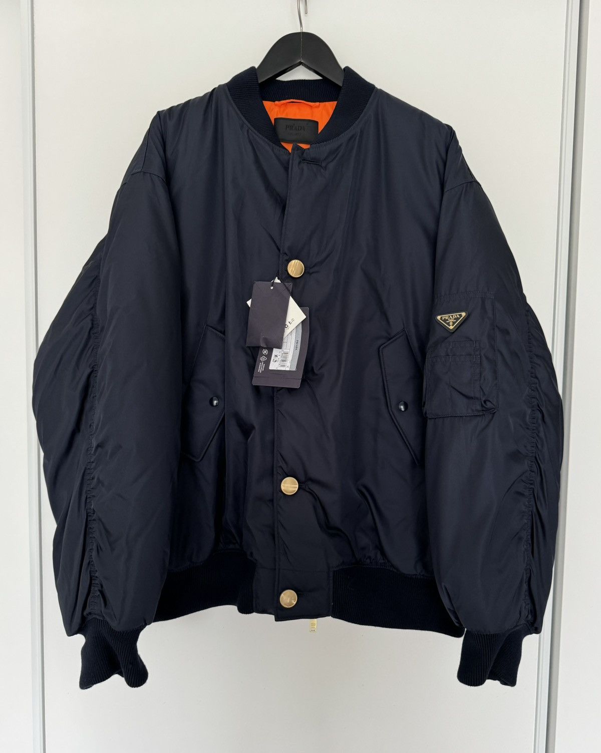 Prada Prada Re-Nylon bomber jacket Size US M / EU 48-50 / 2 - 3 Thumbnail