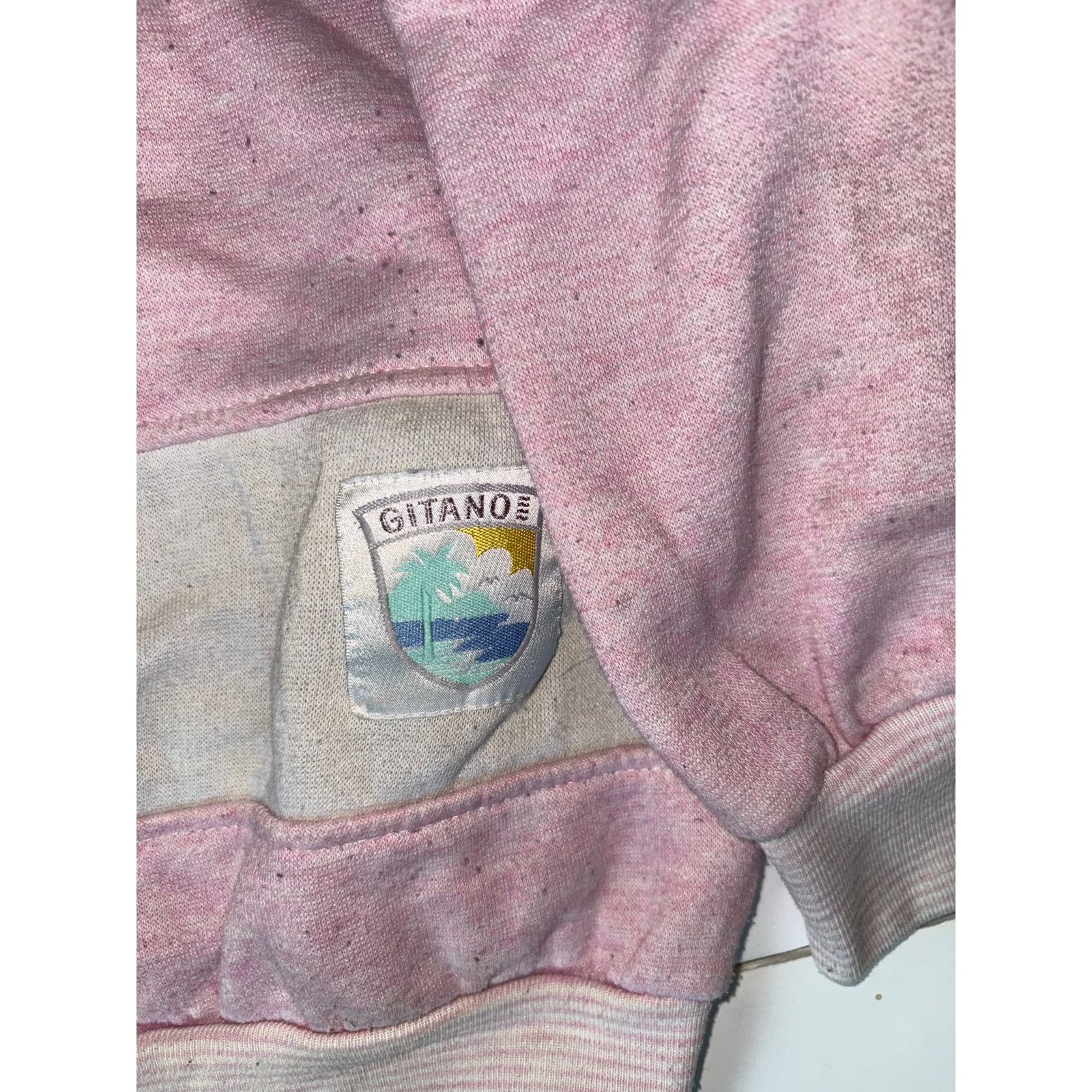 Vintage Gitano plus vintage sweater 42 22W pink crewneck Size L / US 10 / IT 46 - 3 Thumbnail