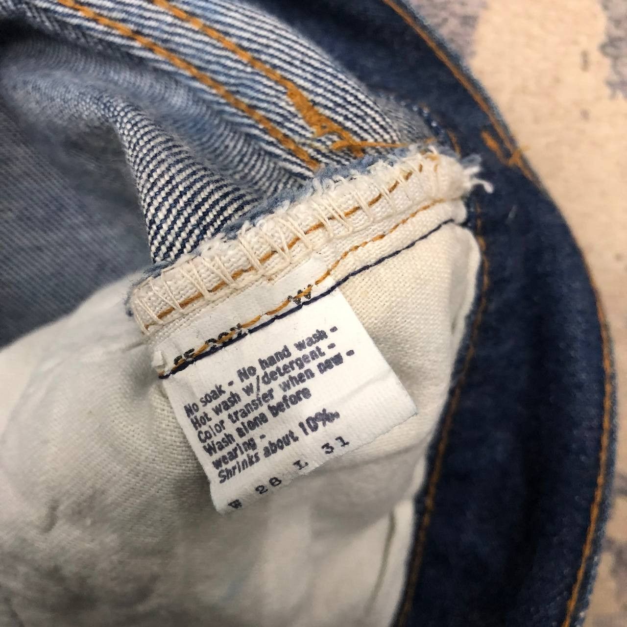 Levi's × Levi's Vintage Clothing P761 VTG 501 SELVEDGE MADE IN USA LEVI'S JEANS Size US 27 - 9 Thumbnail