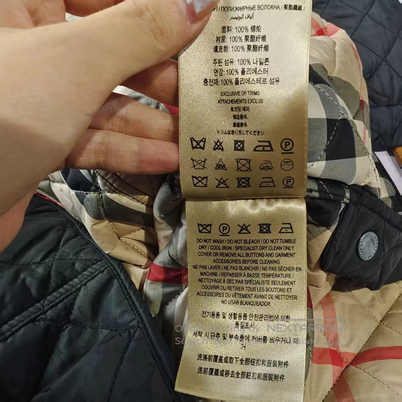 Burberry burberry quilted jacket in xl size. Size XL / US 12-14 / IT 48-50 - 6 Thumbnail