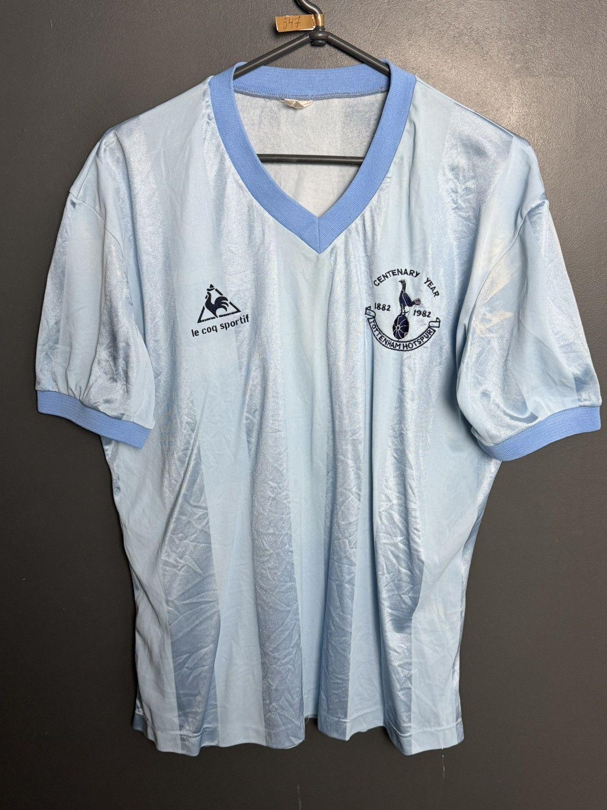 Le Coq Sportif Tottenham Hotspur 82/83 Away Football Jersey Size US XXL / EU 58 / 5 - 1 Thumbnail
