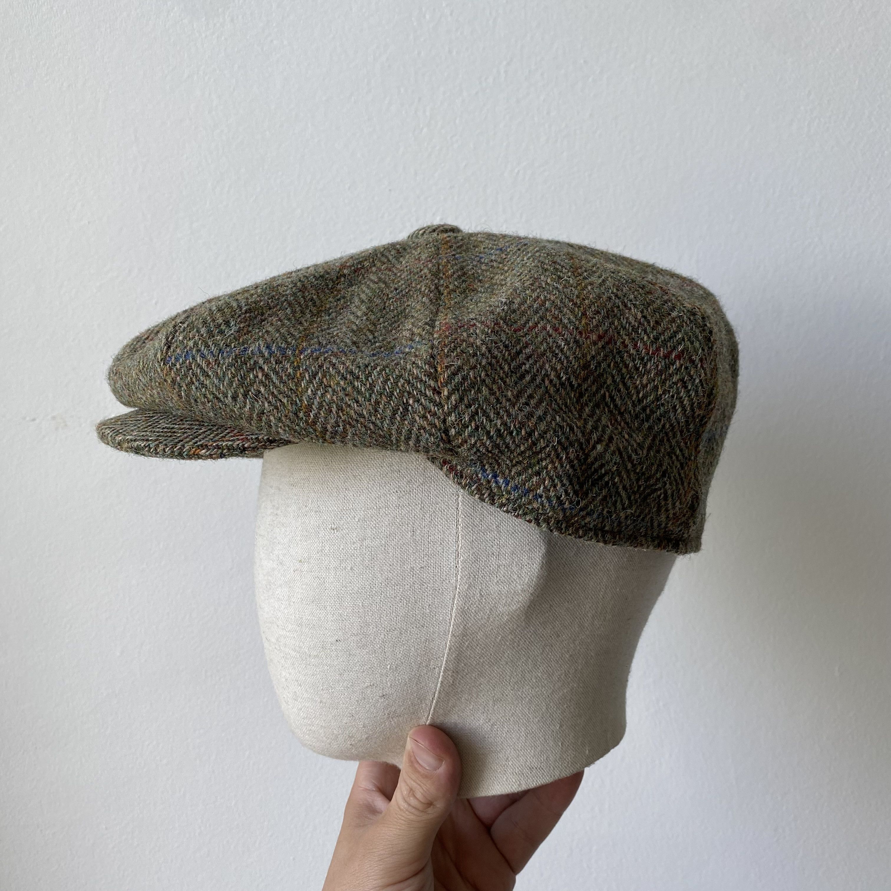 Harris Tweed Vintage Harris Tweed Wool Hat Cap Thomas Shelby Style Size ONE SIZE - 4 Thumbnail