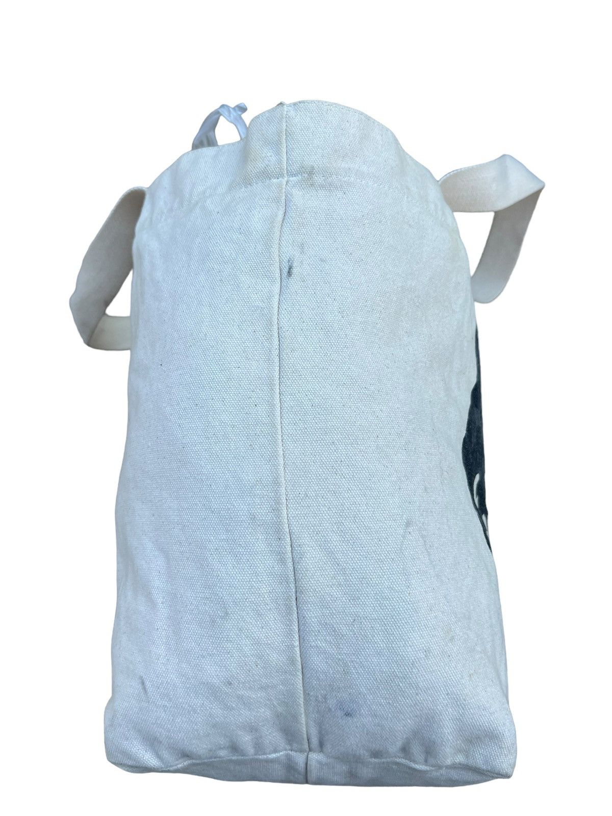 Issey Miyake Ne-net Iconic Cat Logo Canvas Cotton tote Bag Size ONE SIZE - 8 Thumbnail