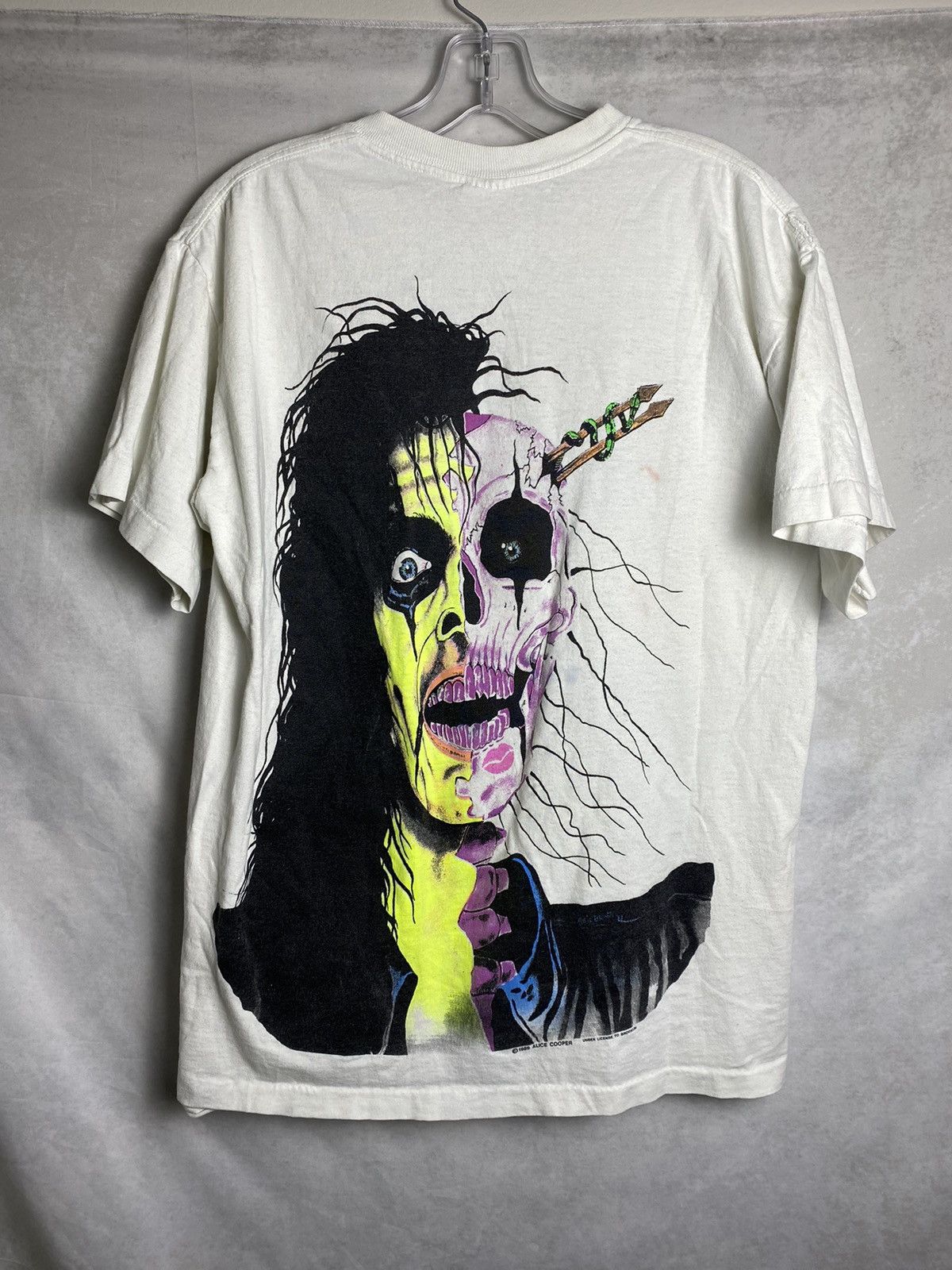 Band Tees Vintage Alice Cooper Trash Double Sided Tee Brockum Large Size US L / EU 52-54 / 3 - 2 Thumbnail