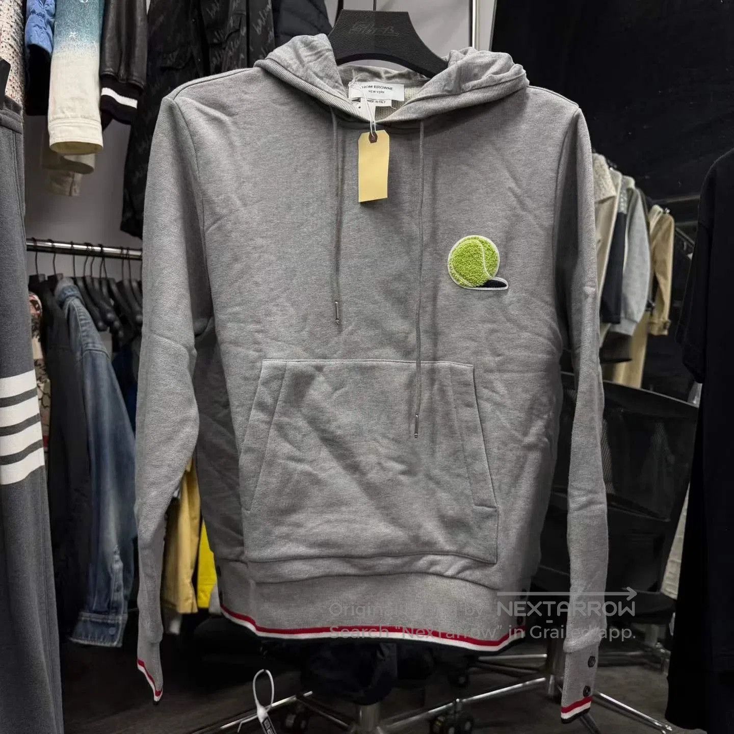 Thom Browne Thom Browne TB Tennis Embroidery Hoodie. Size US S / EU 44-46 / 1 - 1 Thumbnail