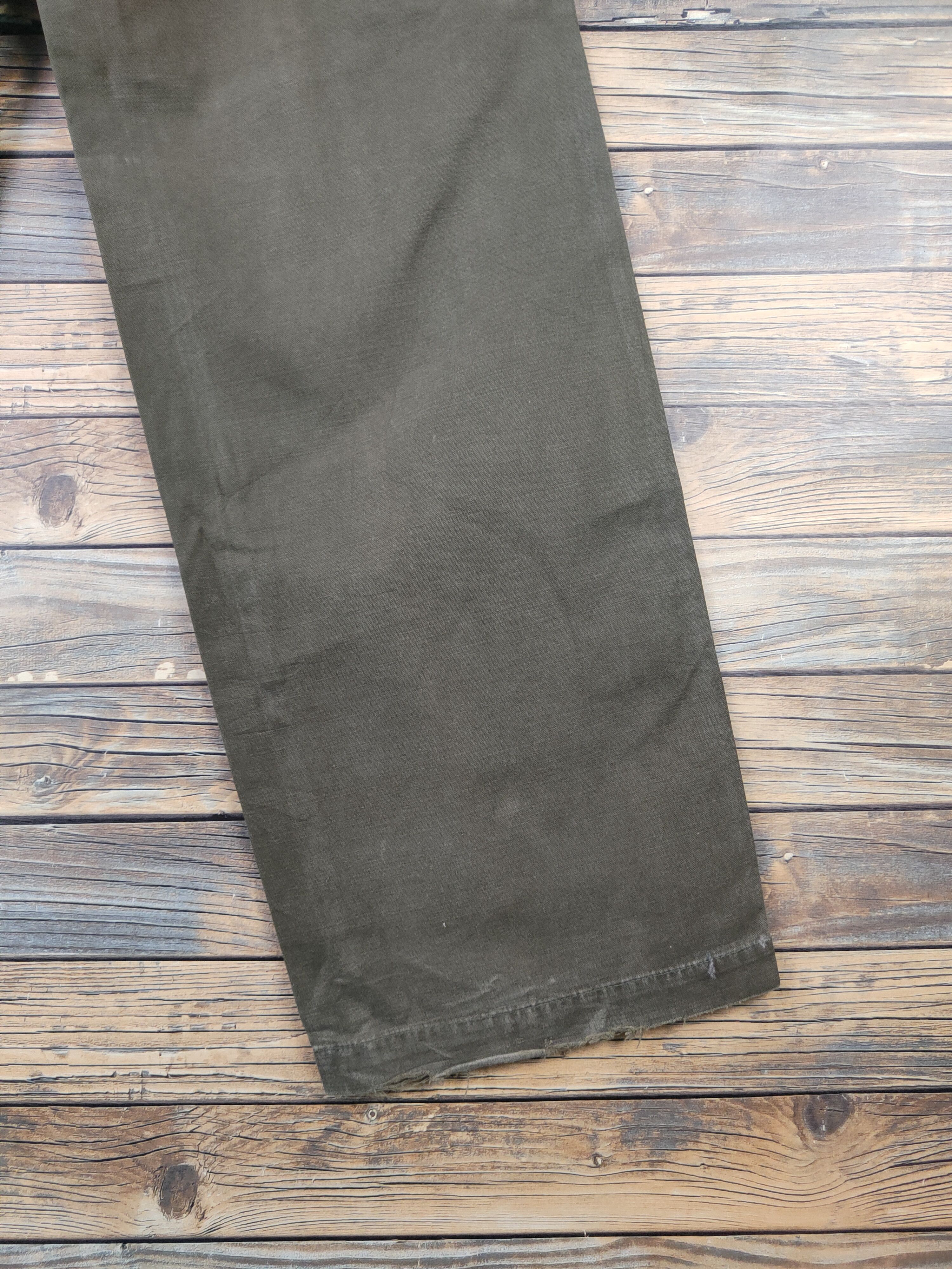 Japanese Brand DL Blue Way Olive Multipocket Tactical Cargo Pants #1485 Size US 30 / EU 46 - 11 Thumbnail