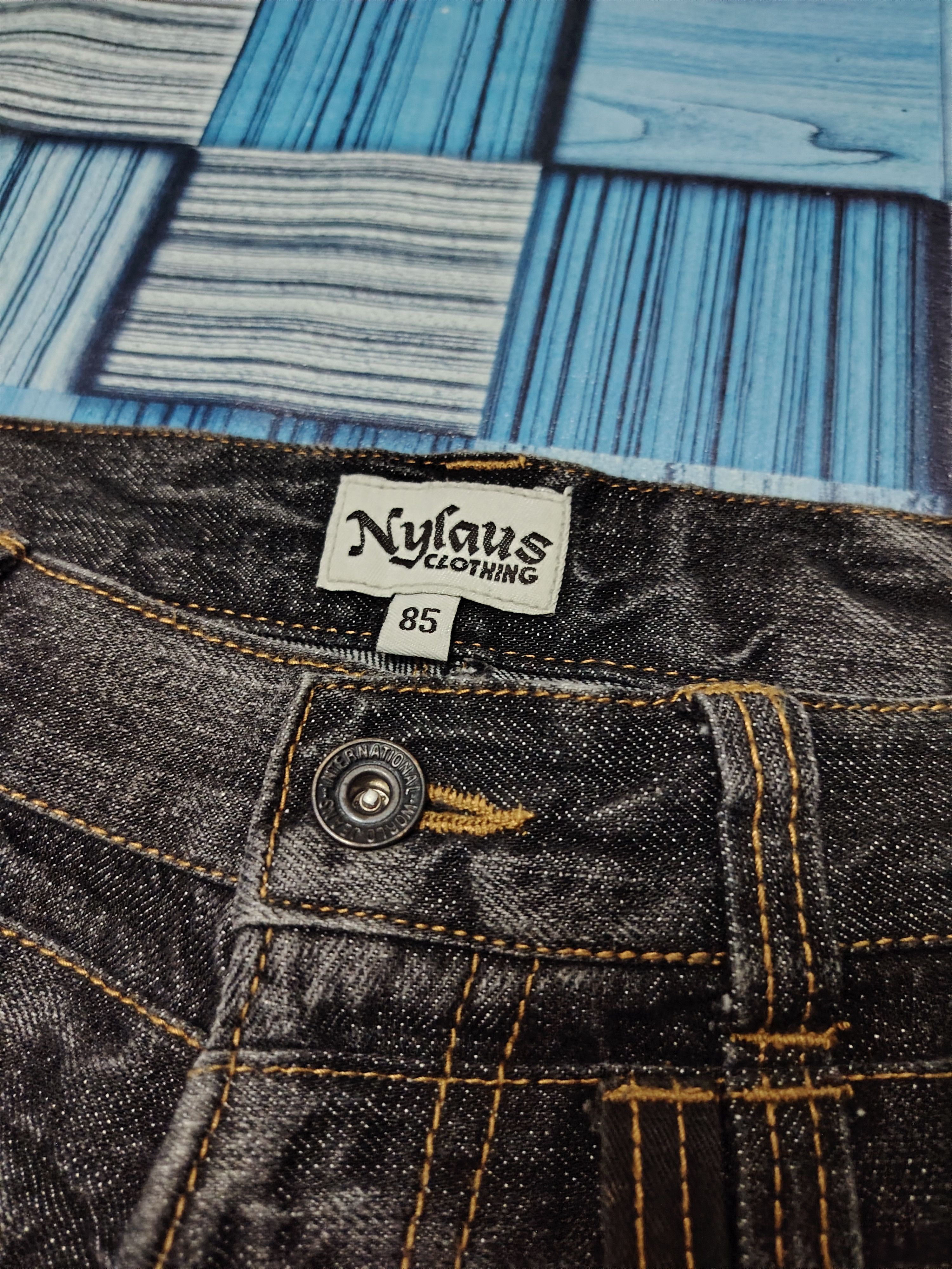 Who Decides War Double Waist Japanese Nylaus Clothing Mudwash Clawmark Sick Size US 32 / EU 48 - 9 Thumbnail
