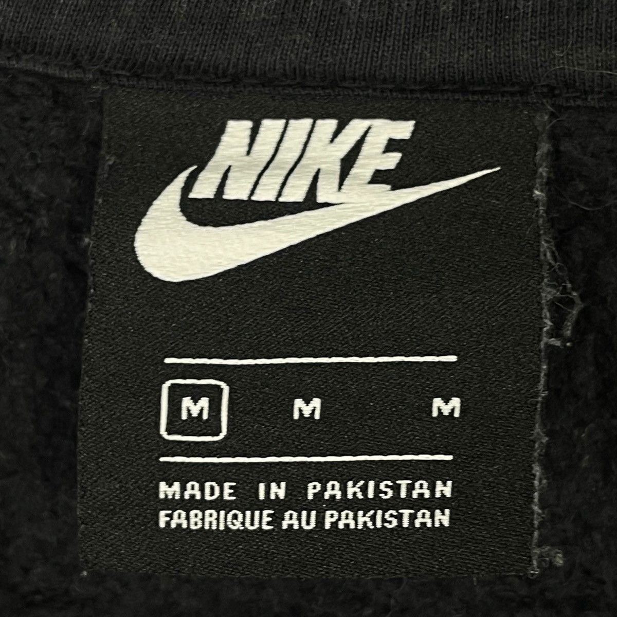 Nike × Vintage Vintage Nike Just Do It Crewneck Sweatshirt Black Pullover Size US M / EU 48-50 / 2 - 5 Thumbnail