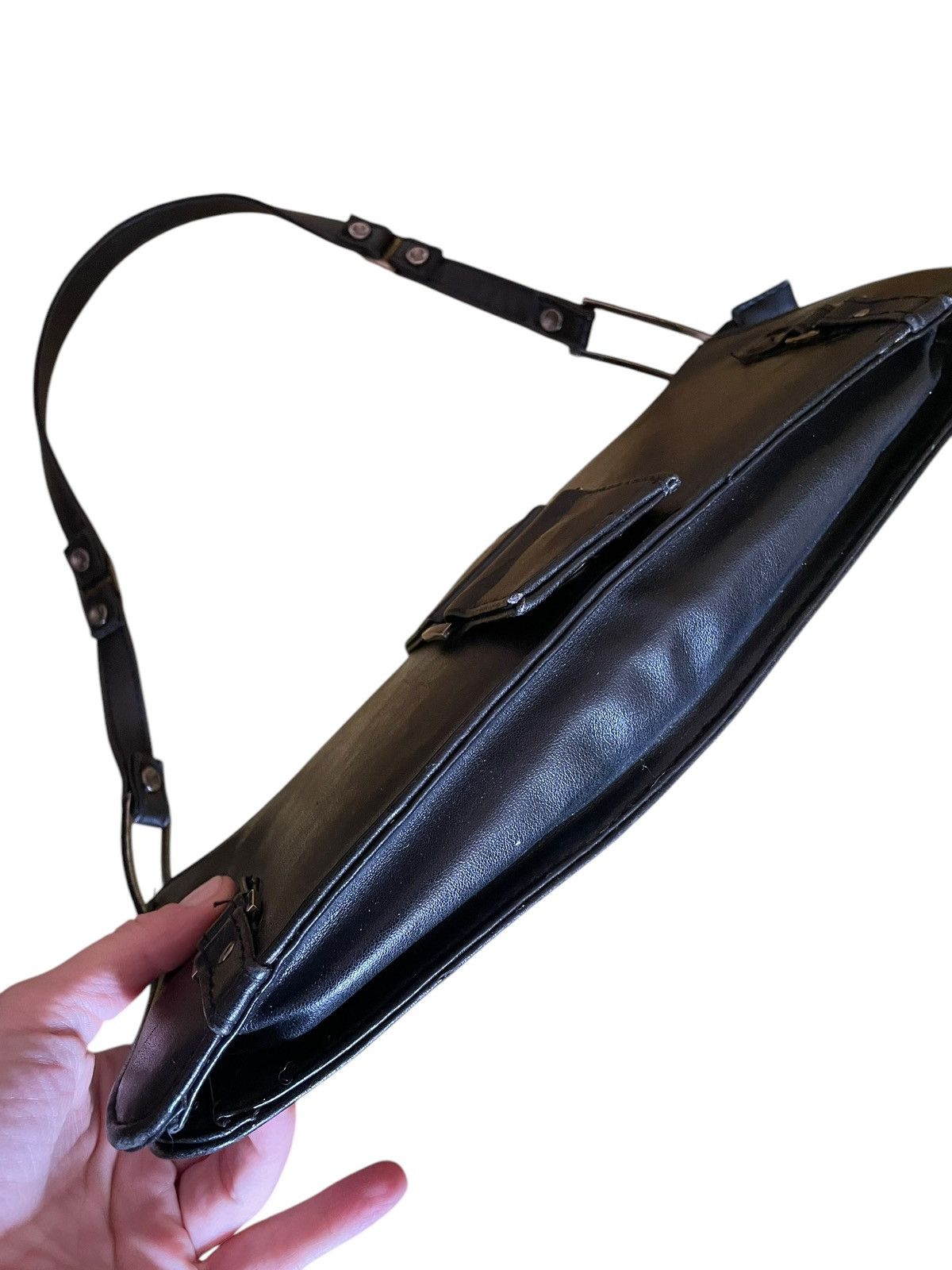 Vintage Vintage Y2K / 90s Motivi leather baguette bag Size ONE SIZE - 3 Thumbnail