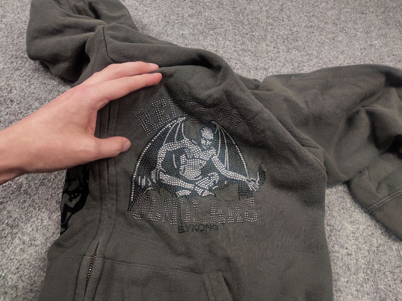 Reckless Scholars Rare Vintage Reckless Scholars University Zip Hoodie LGB Size US M / EU 48-50 / 2 - 14 Thumbnail