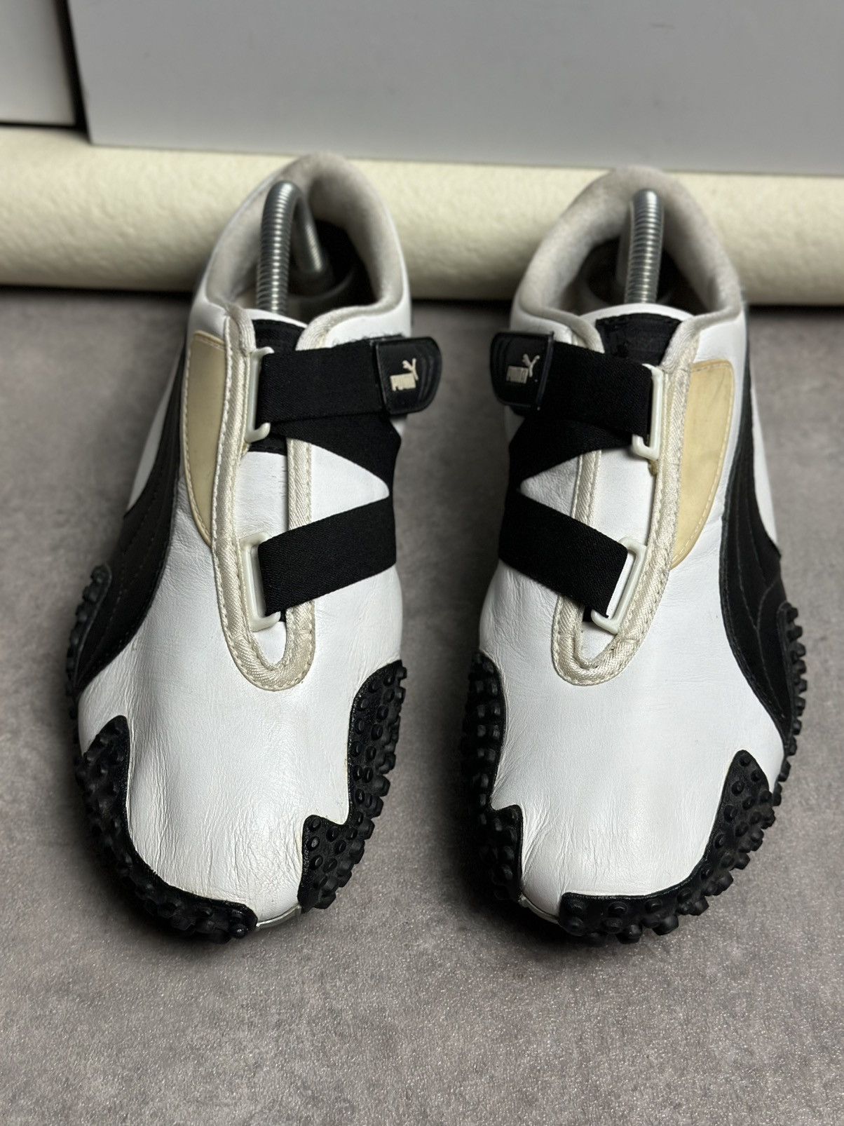 Puma Puma Speedcat Vintage White Sneakers US9 Leather Motorsport Size US 8.5 / EU 41-42 - 4 Thumbnail