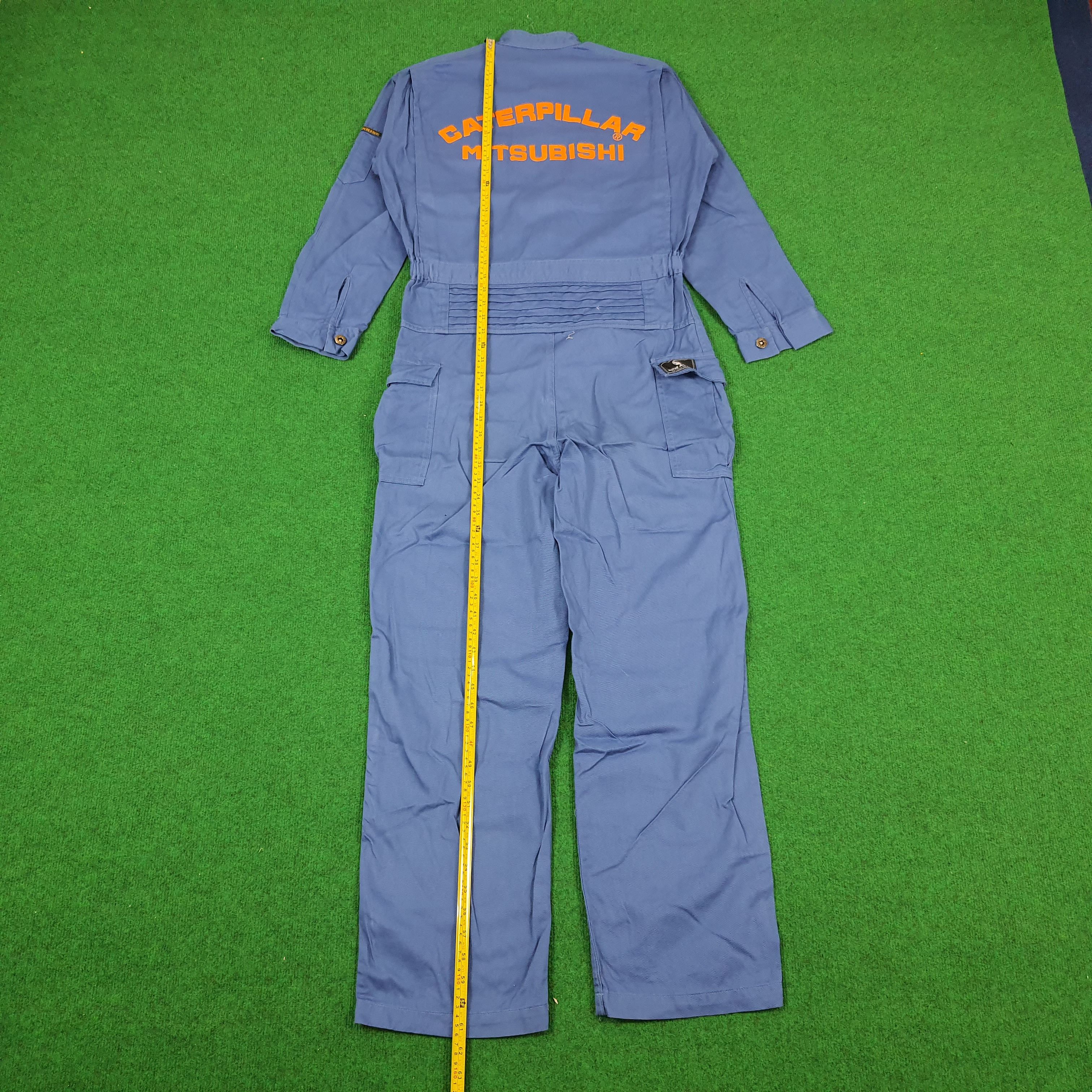 Japanese Brand × Vintage Vintage Caterpillar Mitsubishi Japan Motorsports Coverall Size US M / EU 48-50 / 2 - 4 Thumbnail